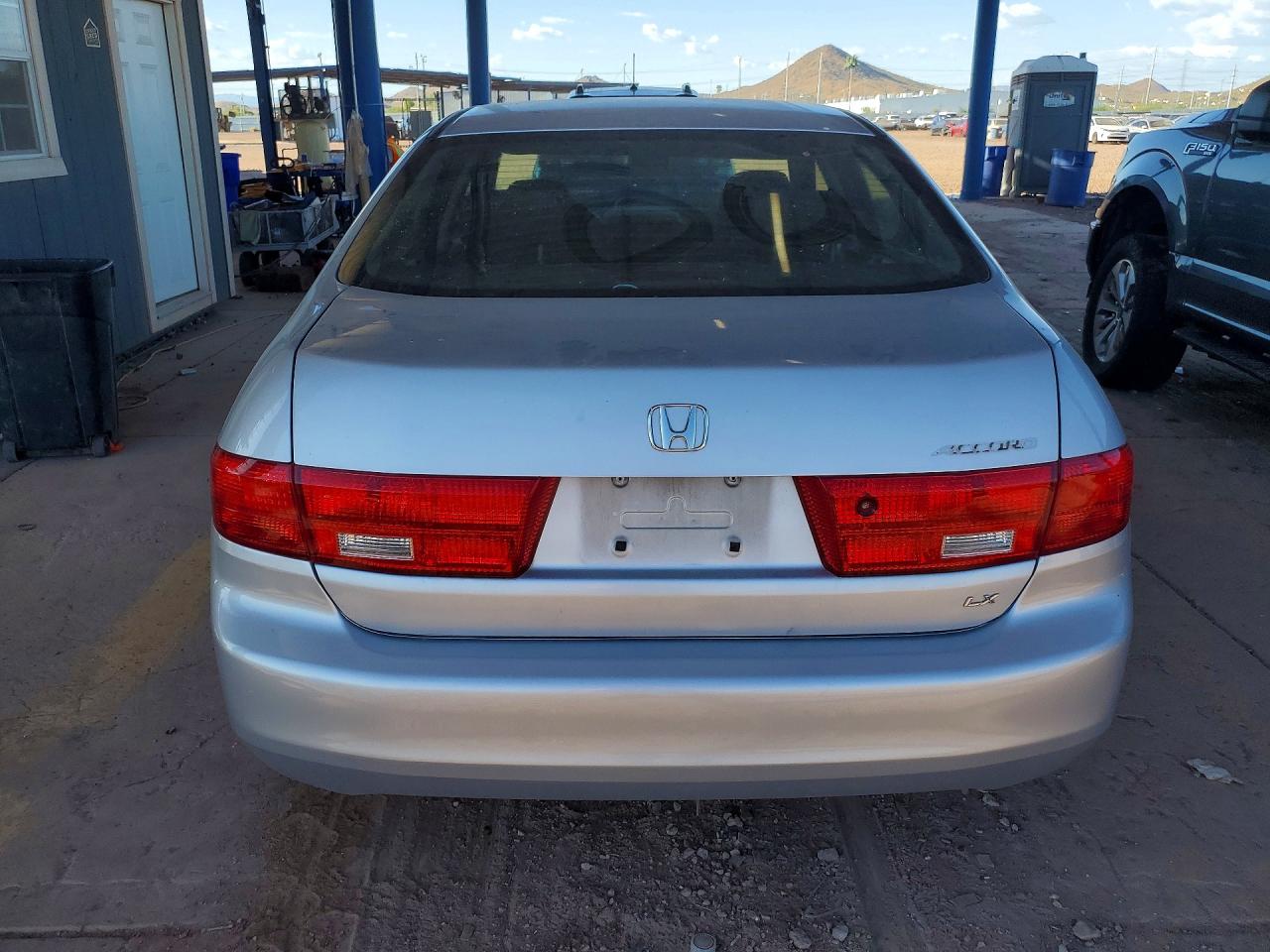 2005 Honda Accord Lx Silver vin: 1HGCM56425A018060