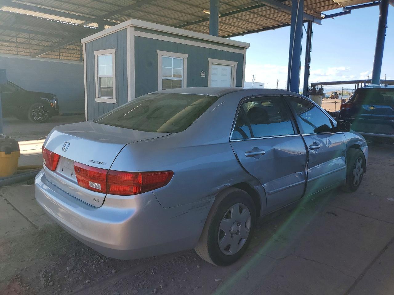 2005 Honda Accord Lx Silver vin: 1HGCM56425A018060