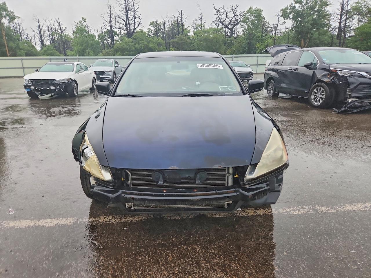 2005 Honda Accord Lx Черный vin: 1HGCM56425A030693