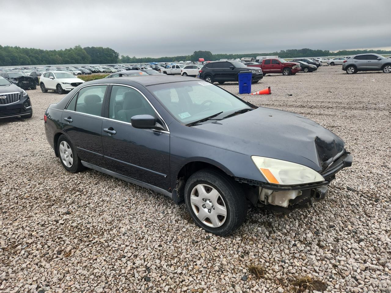 2005 Honda Accord Lx Gray vin: 1HGCM56425A066366