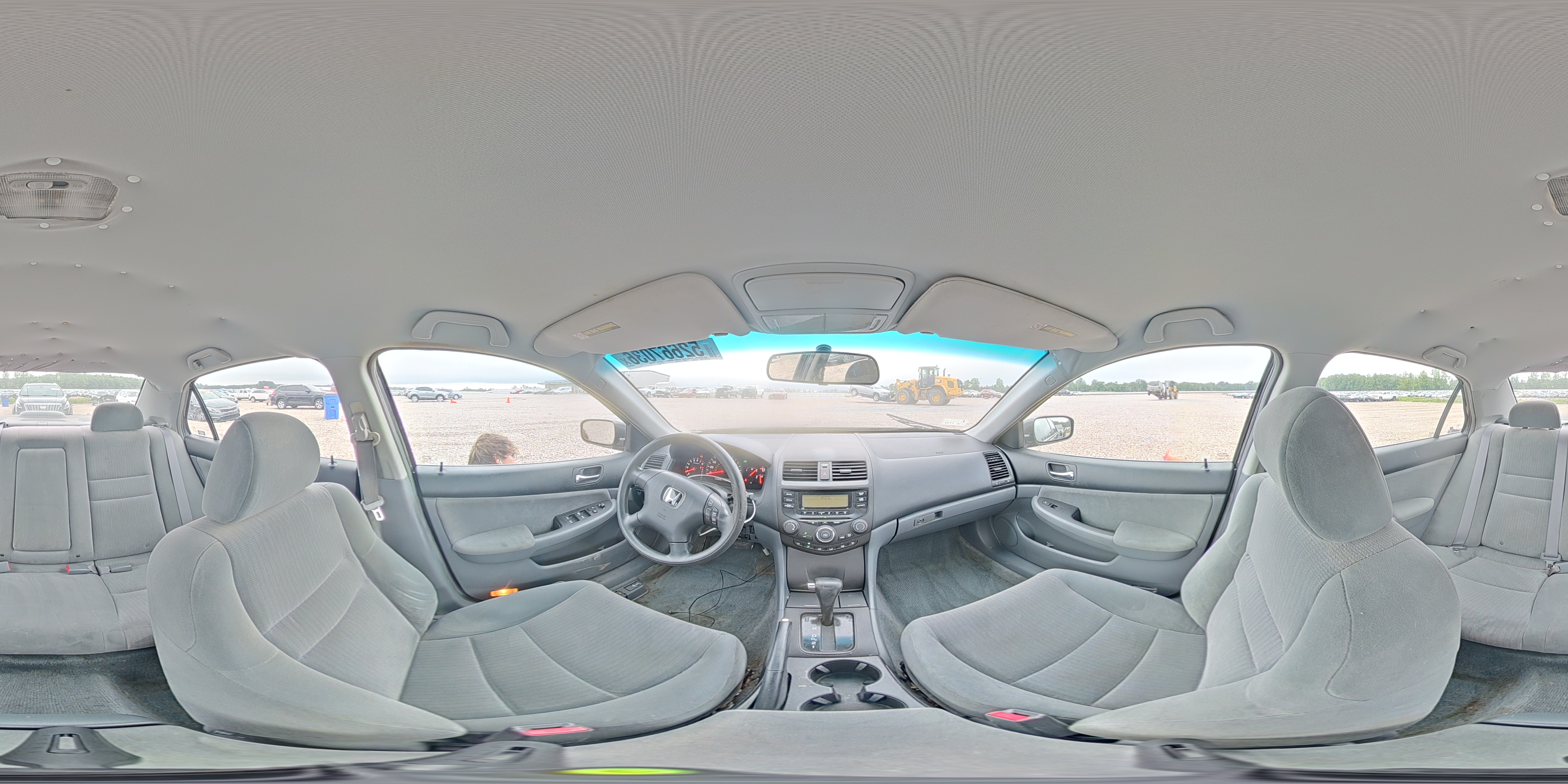 2005 Honda Accord Lx Gray vin: 1HGCM56425A066366