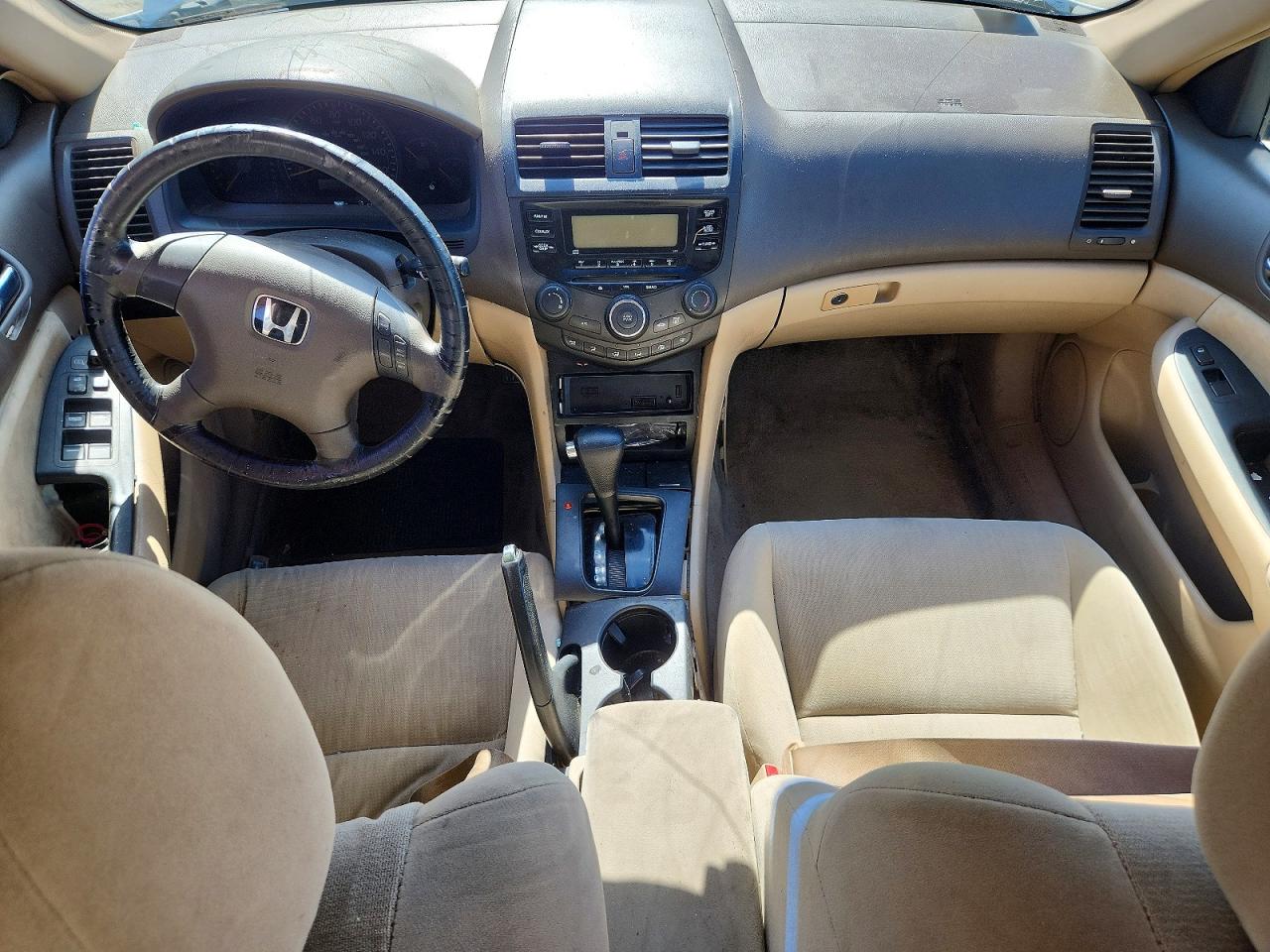 2005 Honda Accord Lx Белый vin: 1HGCM56425A079683