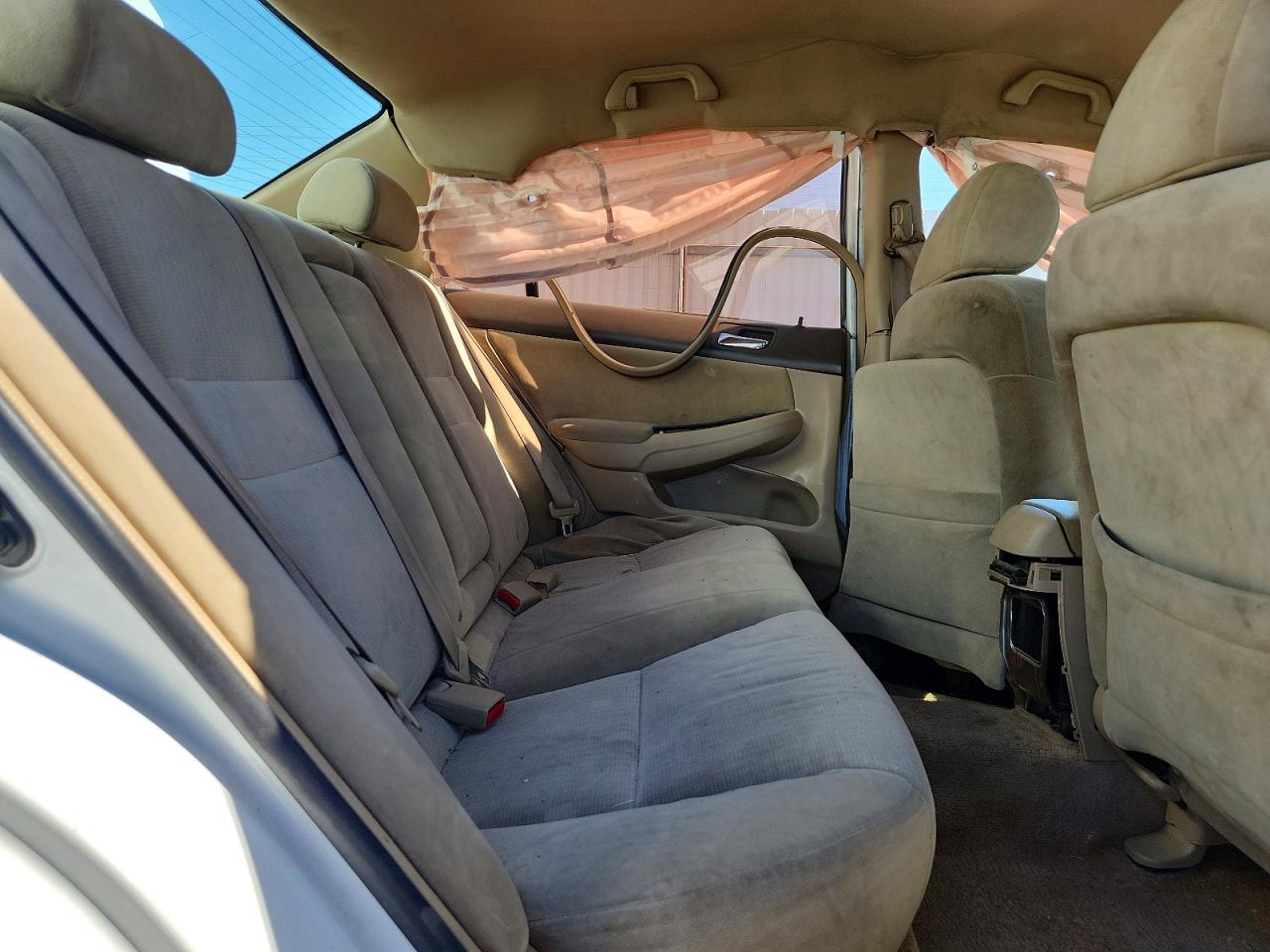 2005 Honda Accord Lx Белый vin: 1HGCM56425A079683