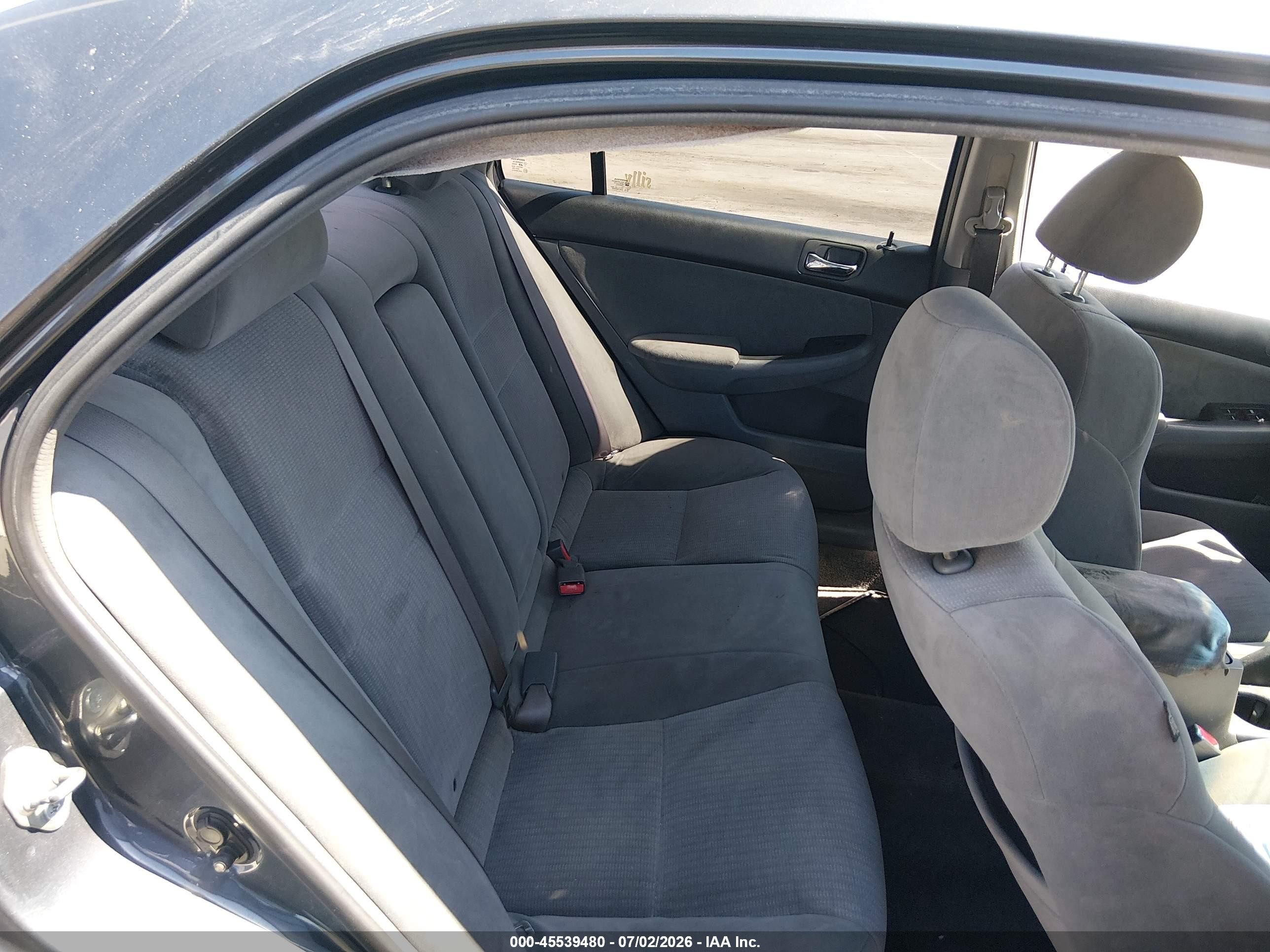 2005 Honda Accord 2.4 Lx Gray vin: 1HGCM56425A084561