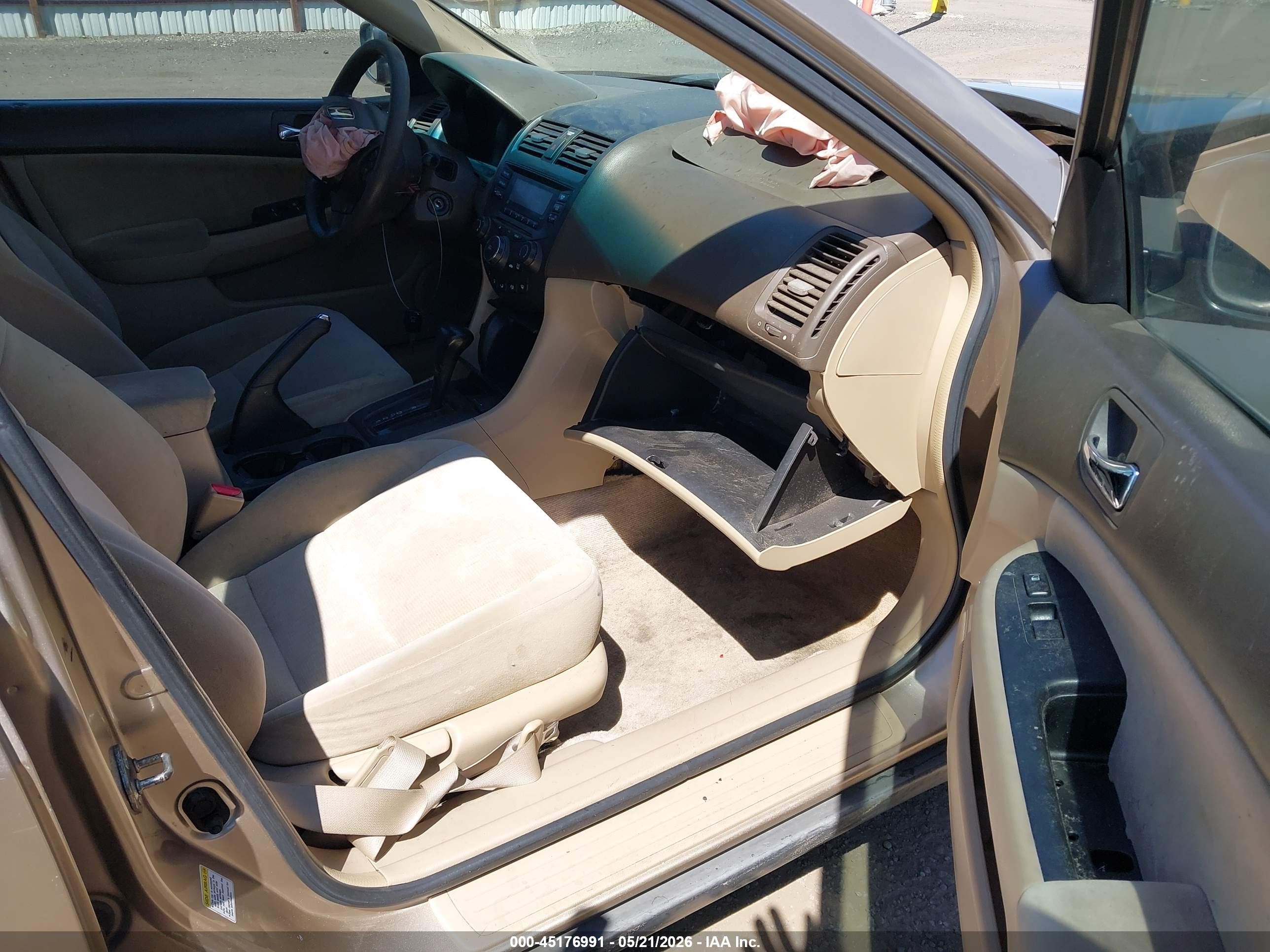 2005 Honda Accord 2.4 Lx Gold vin: 1HGCM56425A085645