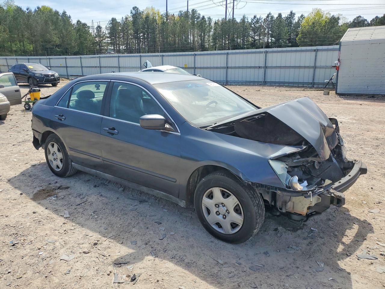 2005 Honda Accord Lx Gray vin: 1HGCM56425A119762