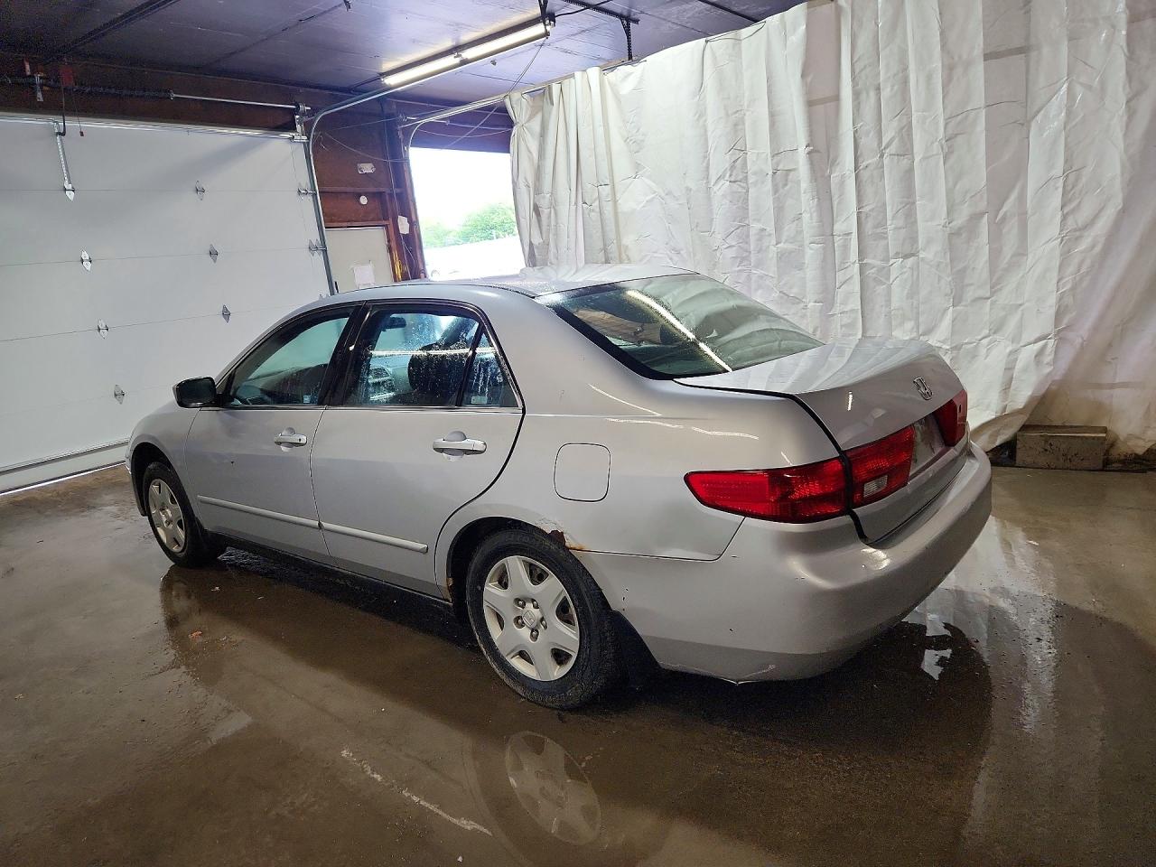 2005 Honda Accord Lx Silver vin: 1HGCM56425A124508