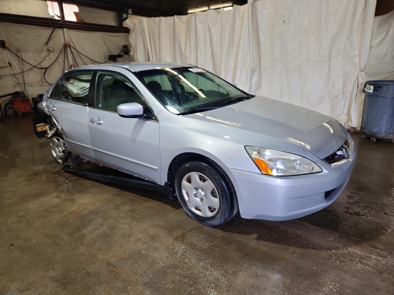 2005 Honda Accord Lx Silver vin: 1HGCM56425A124508