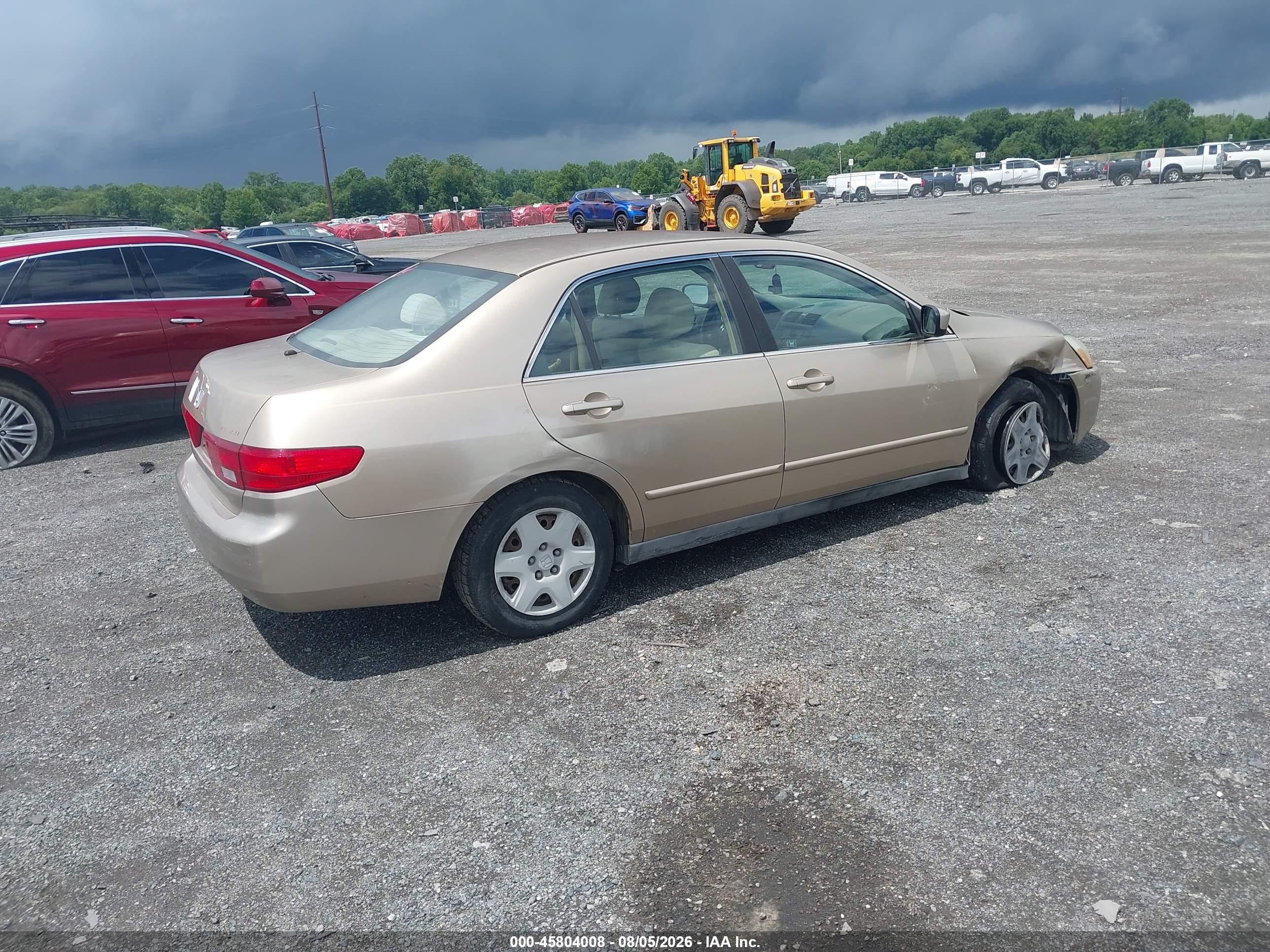 2005 Honda Accord 2.4 Lx Gold vin: 1HGCM56425A172767