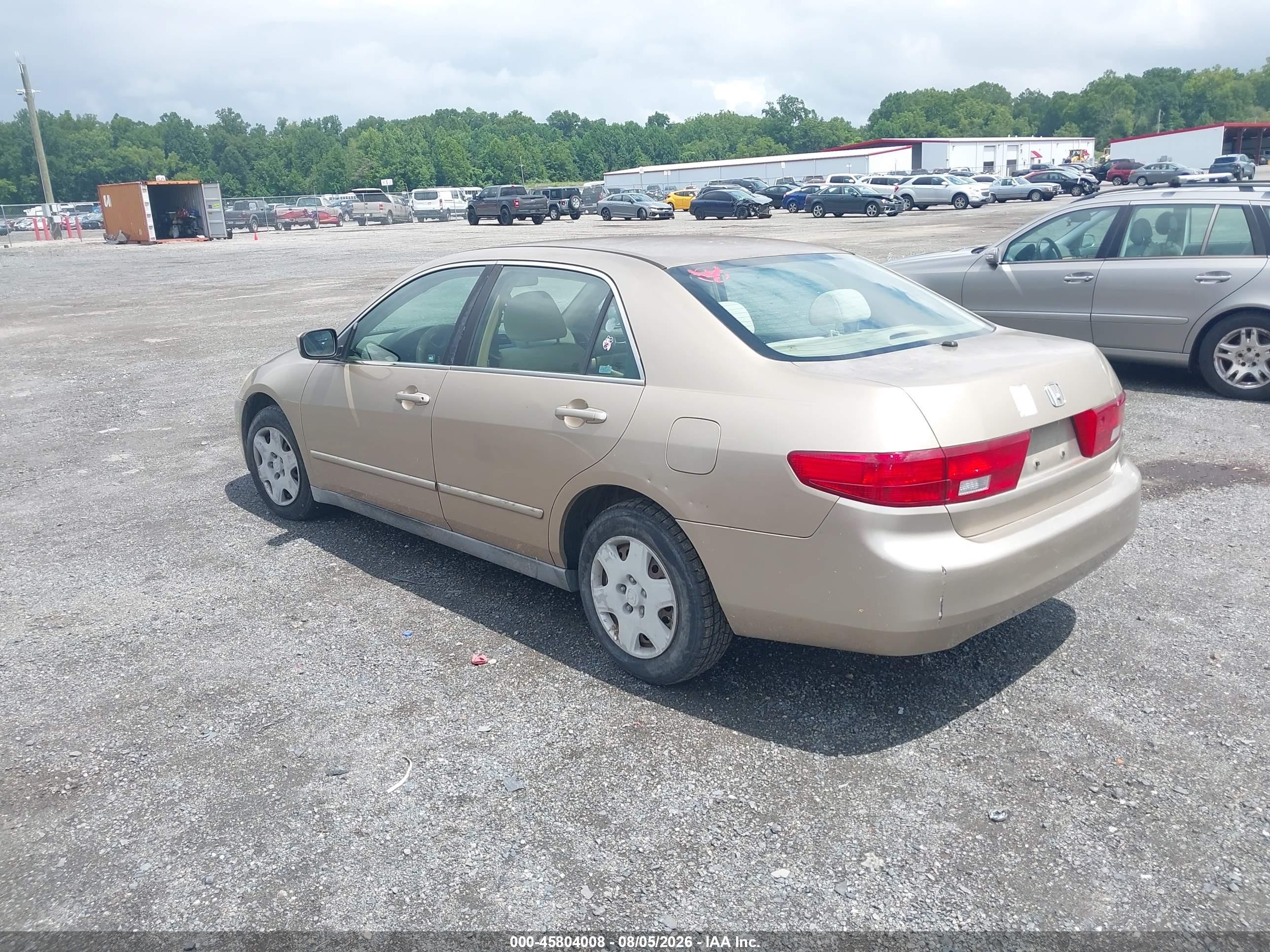 2005 Honda Accord 2.4 Lx Gold vin: 1HGCM56425A172767