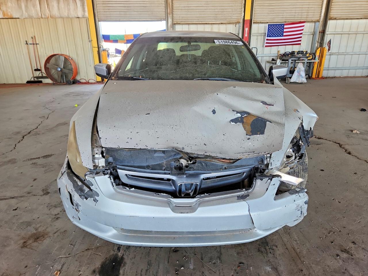 2005 Honda Accord Silver vin: 1HGCM56425A186197