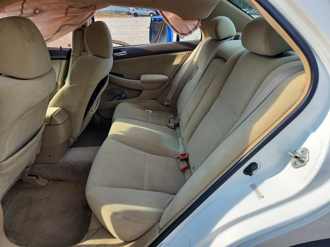2006 Honda Accord Lx White vin: 1HGCM56426A007125
