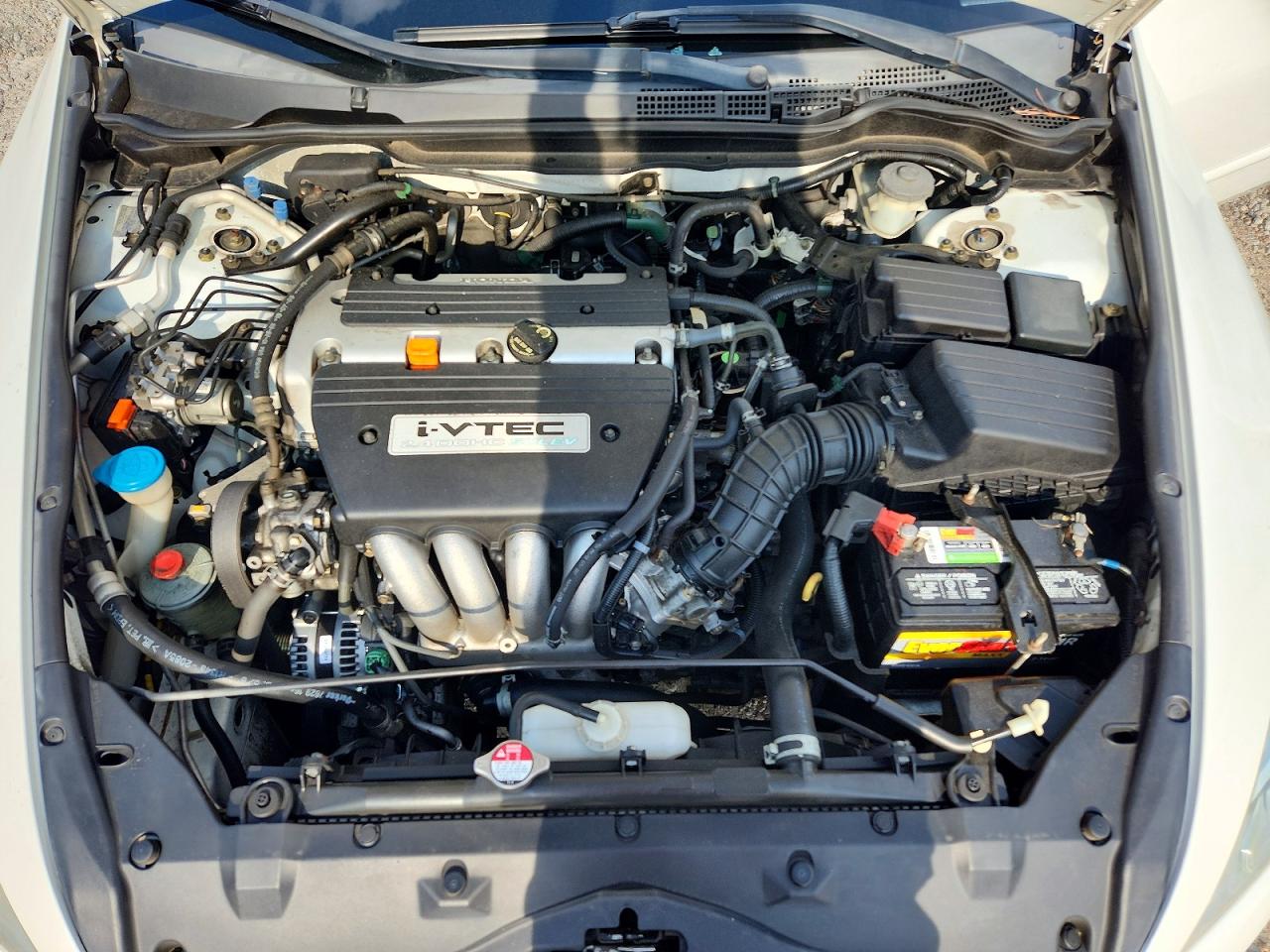 2006 Honda Accord Lx White vin: 1HGCM56426A007125
