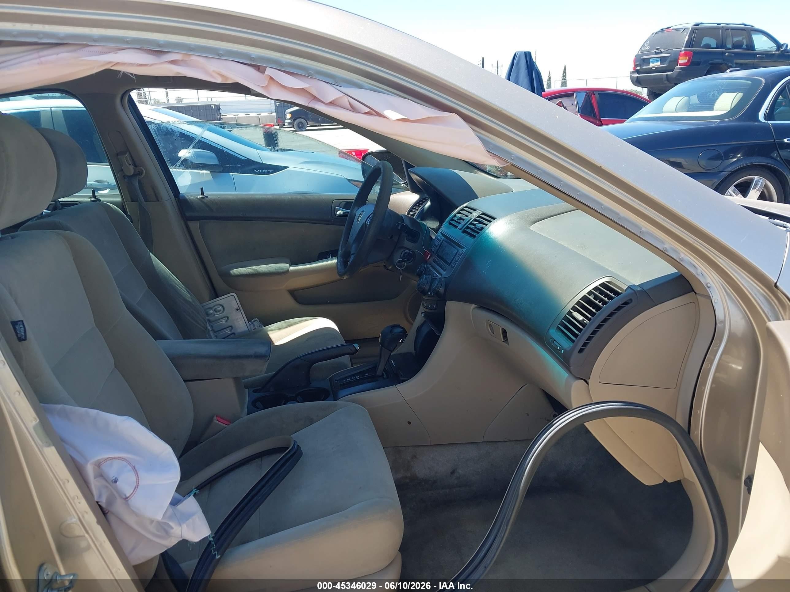 2006 Honda Accord 2.4 Lx Silver vin: 1HGCM56426A067518