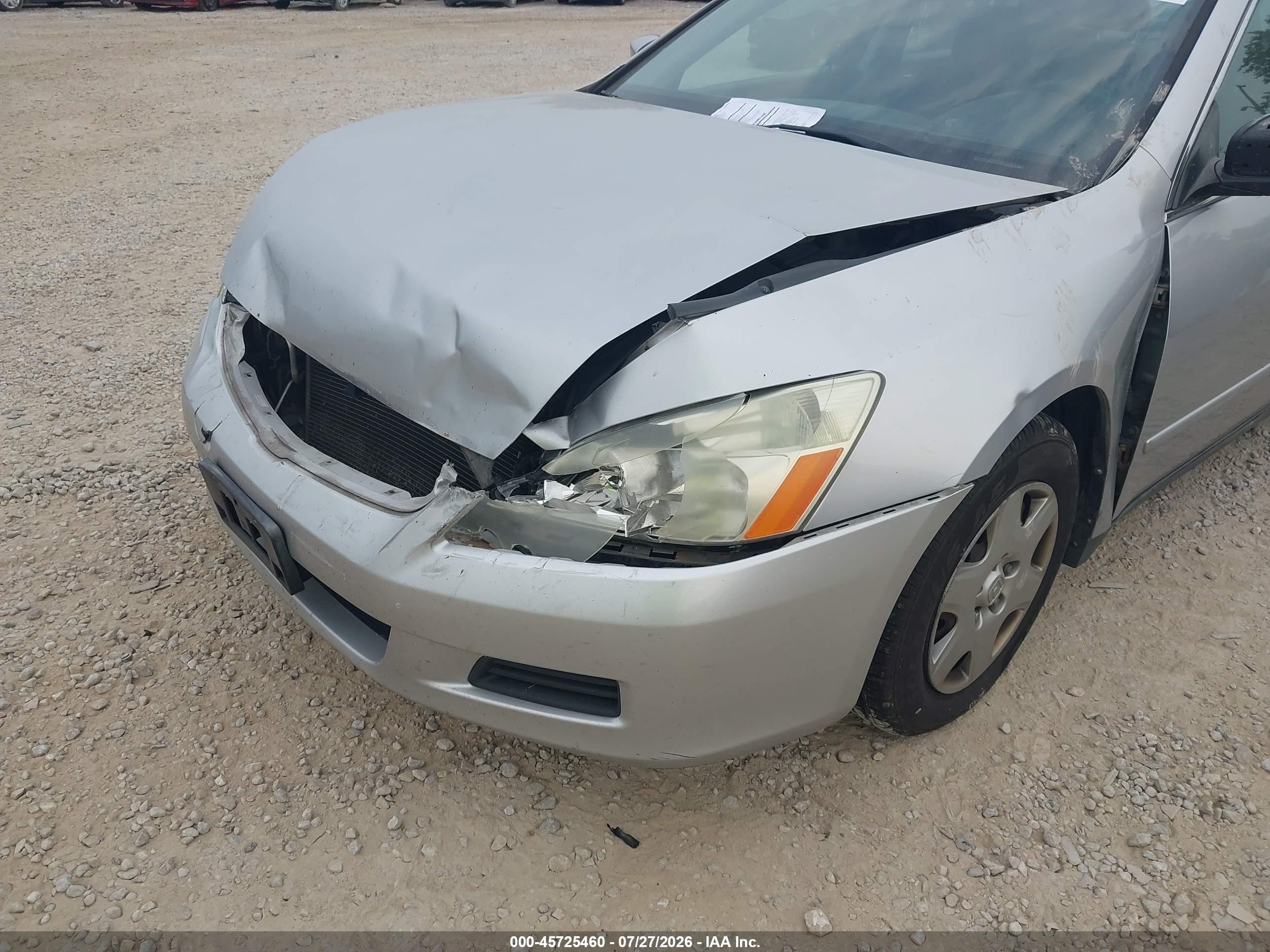 2006 Honda Accord 2.4 Lx Серебряный vin: 1HGCM56426A095030