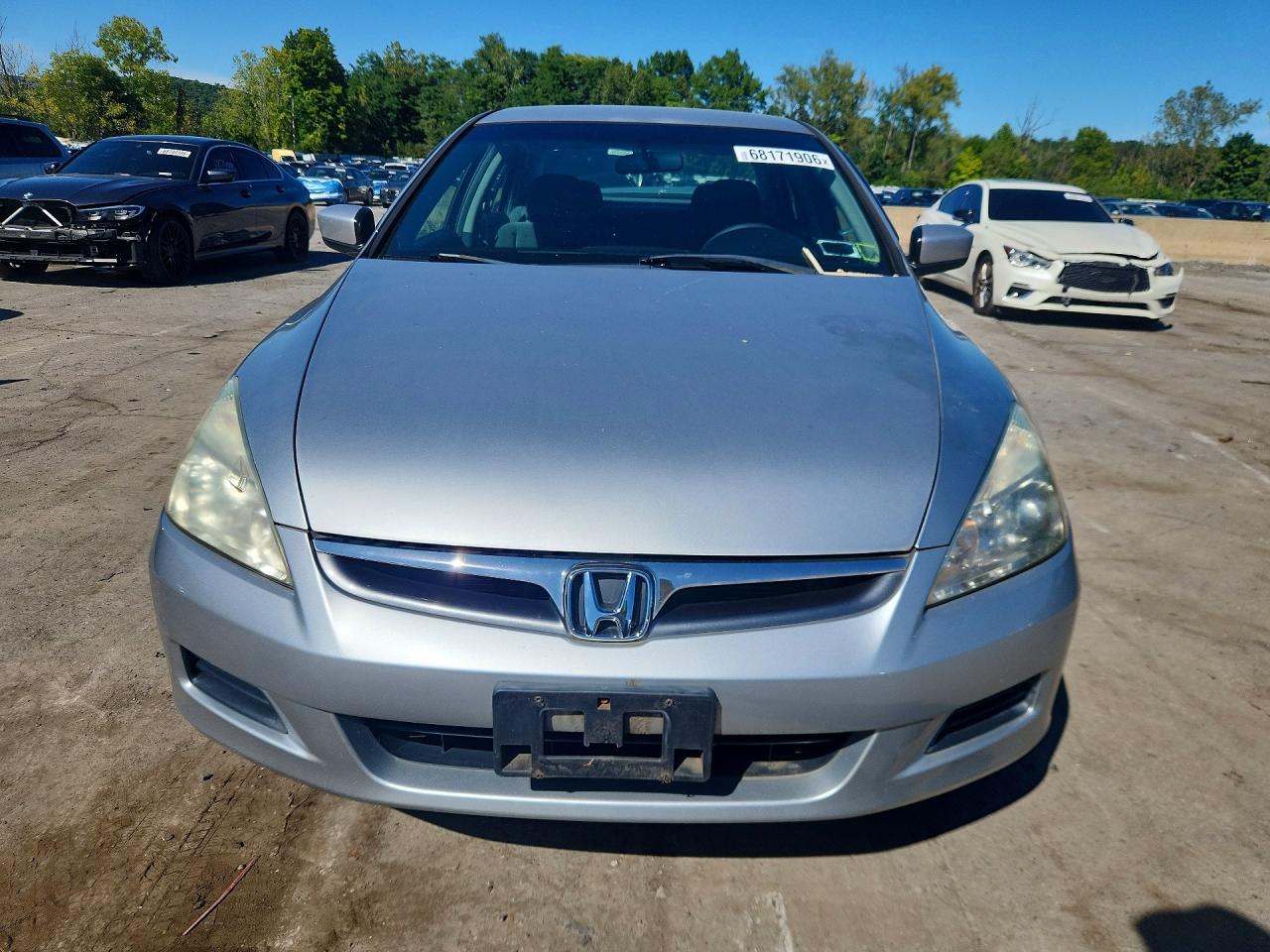 2006 Honda Accord Lx Silver vin: 1HGCM56426A154741