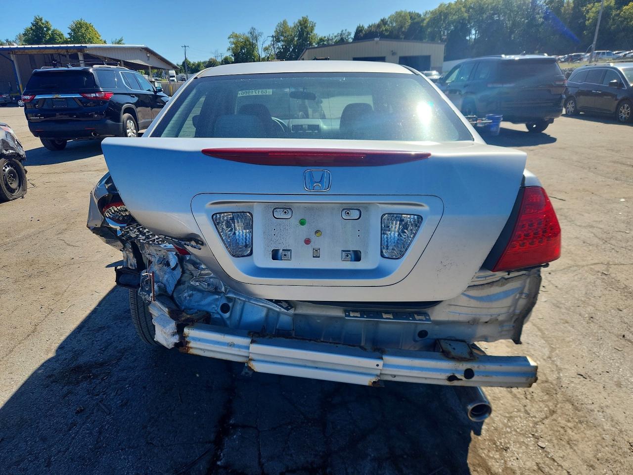 2006 Honda Accord Lx Silver vin: 1HGCM56426A154741