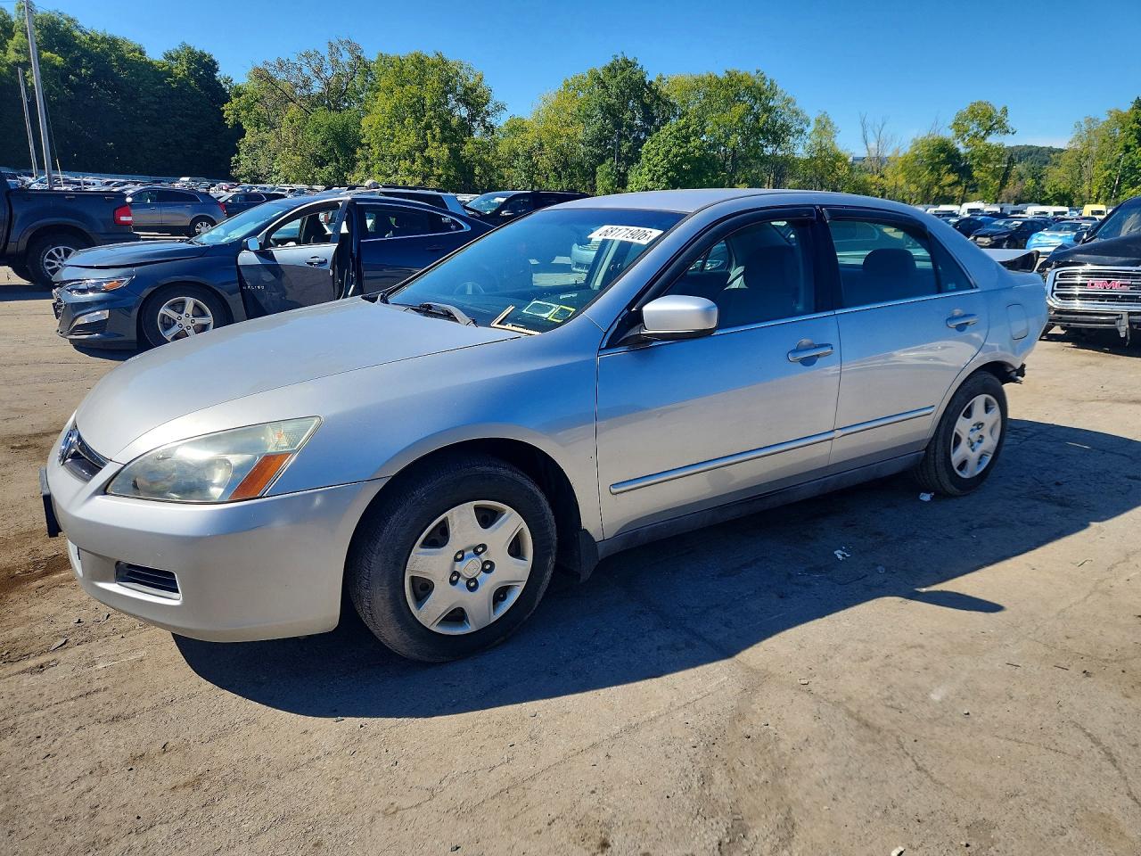 2006 Honda Accord Lx Silver vin: 1HGCM56426A154741