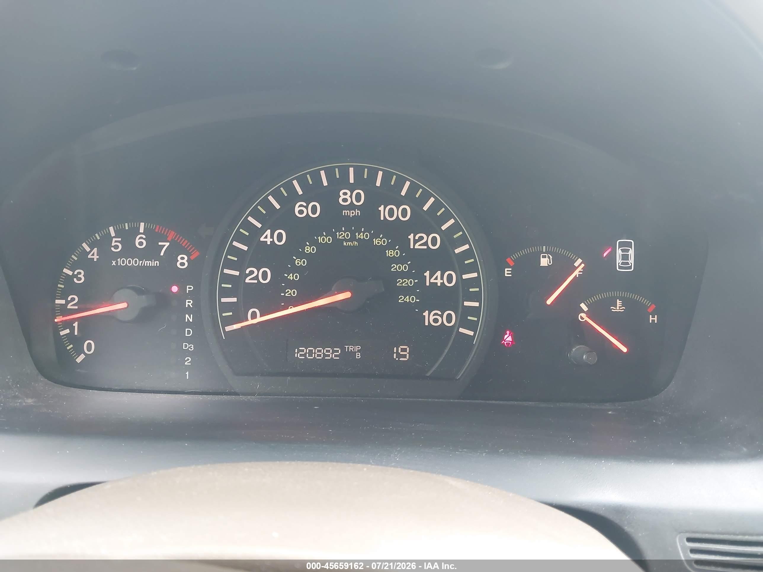 2003 Honda Accord Sdn Lx Золотой vin: 1HGCM56433A030862