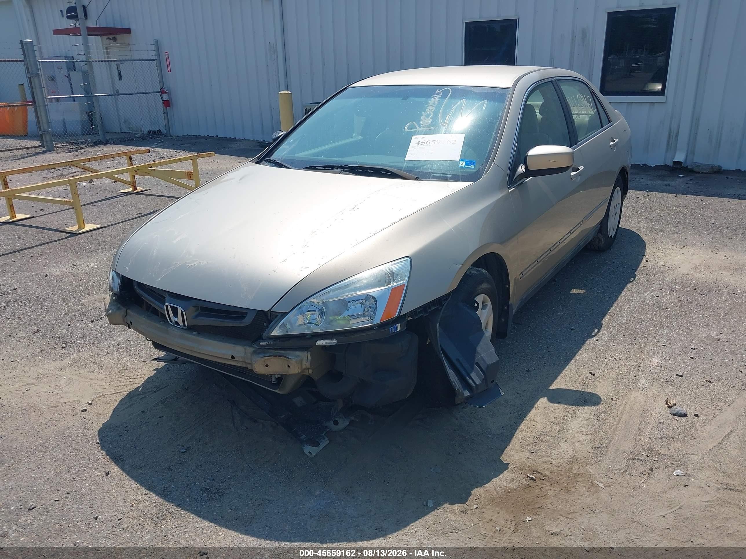 2003 Honda Accord Sdn Lx Золотой vin: 1HGCM56433A030862