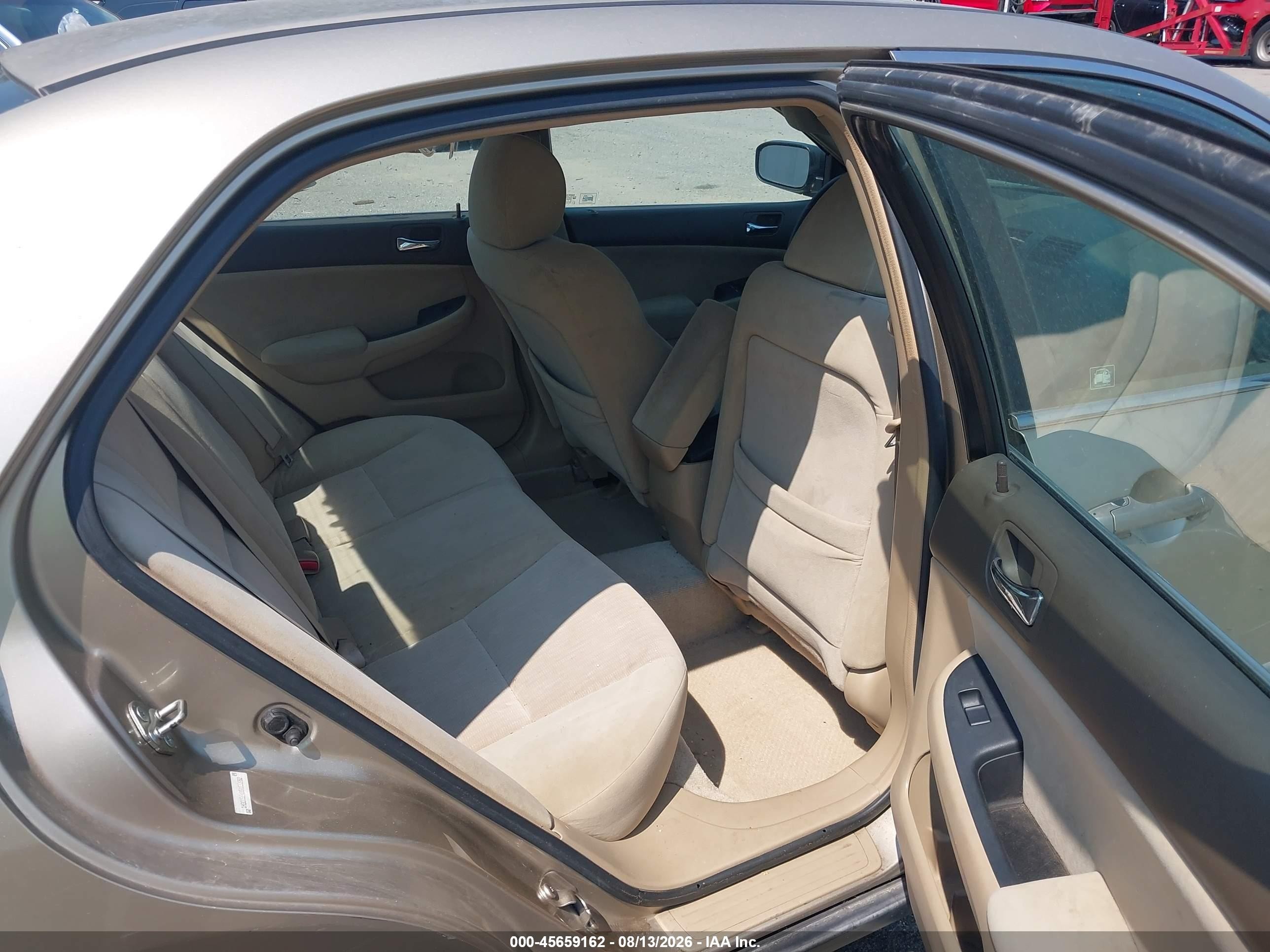 2003 Honda Accord Sdn Lx Золотой vin: 1HGCM56433A030862