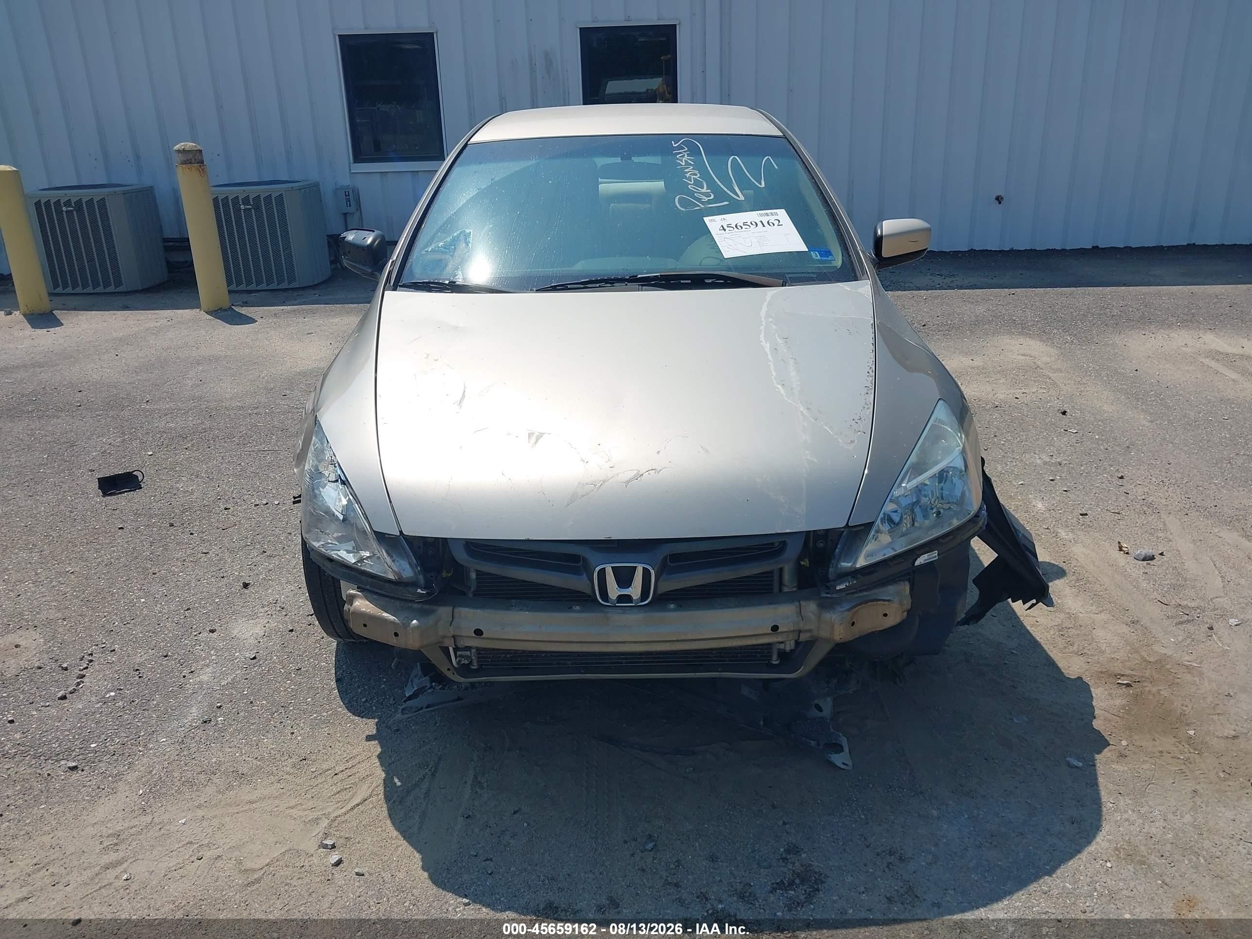 2003 Honda Accord Sdn Lx Золотой vin: 1HGCM56433A030862