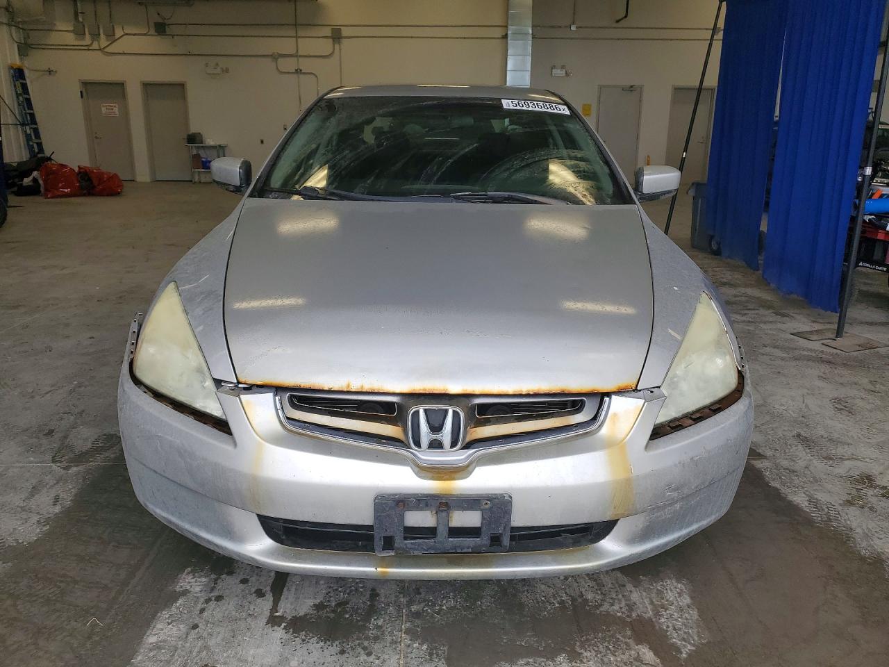 2003 Honda Accord Lx Silver vin: 1HGCM56433A818265