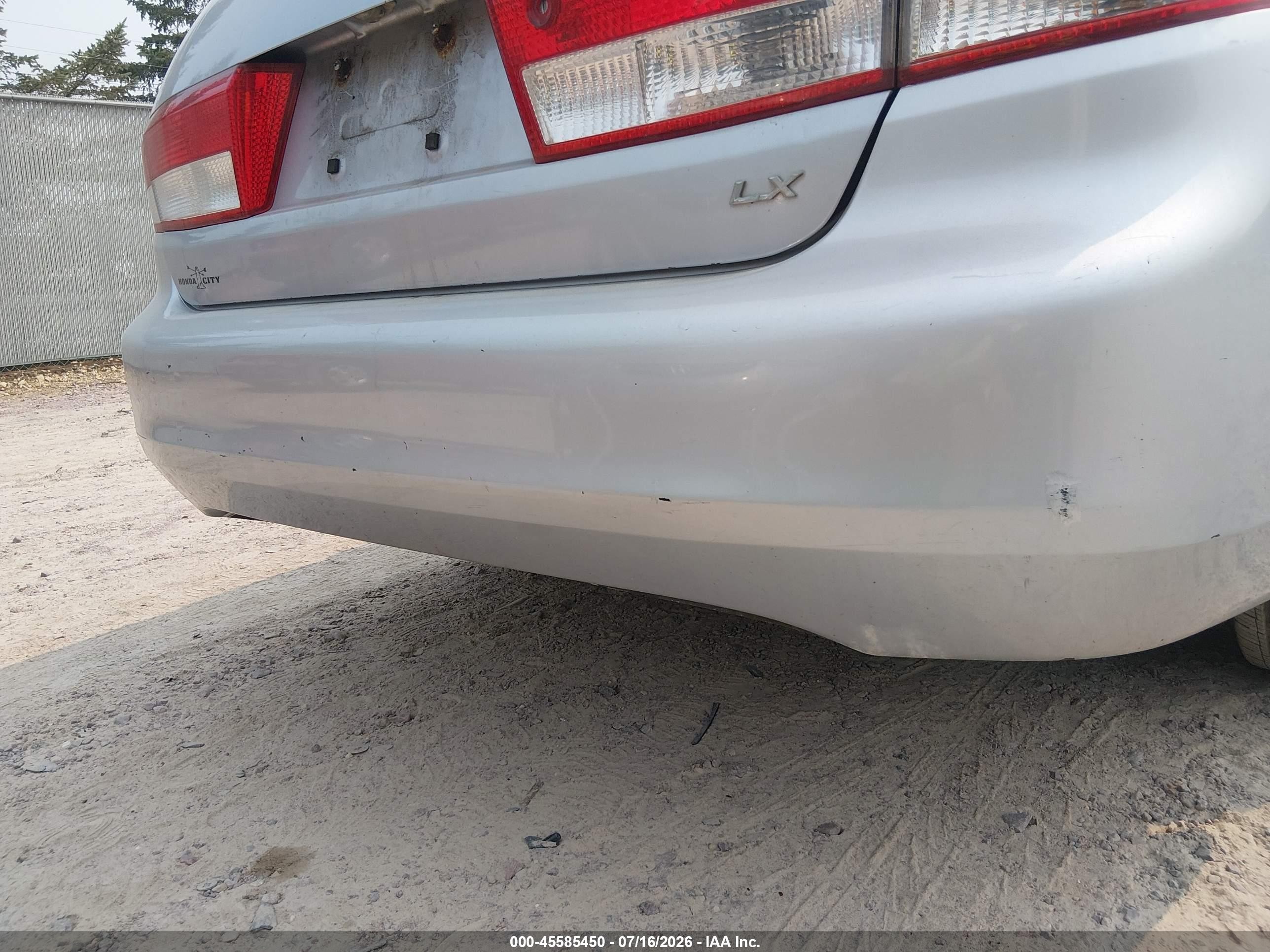 2004 Honda Accord 2.4 Lx Silver vin: 1HGCM56434A158956