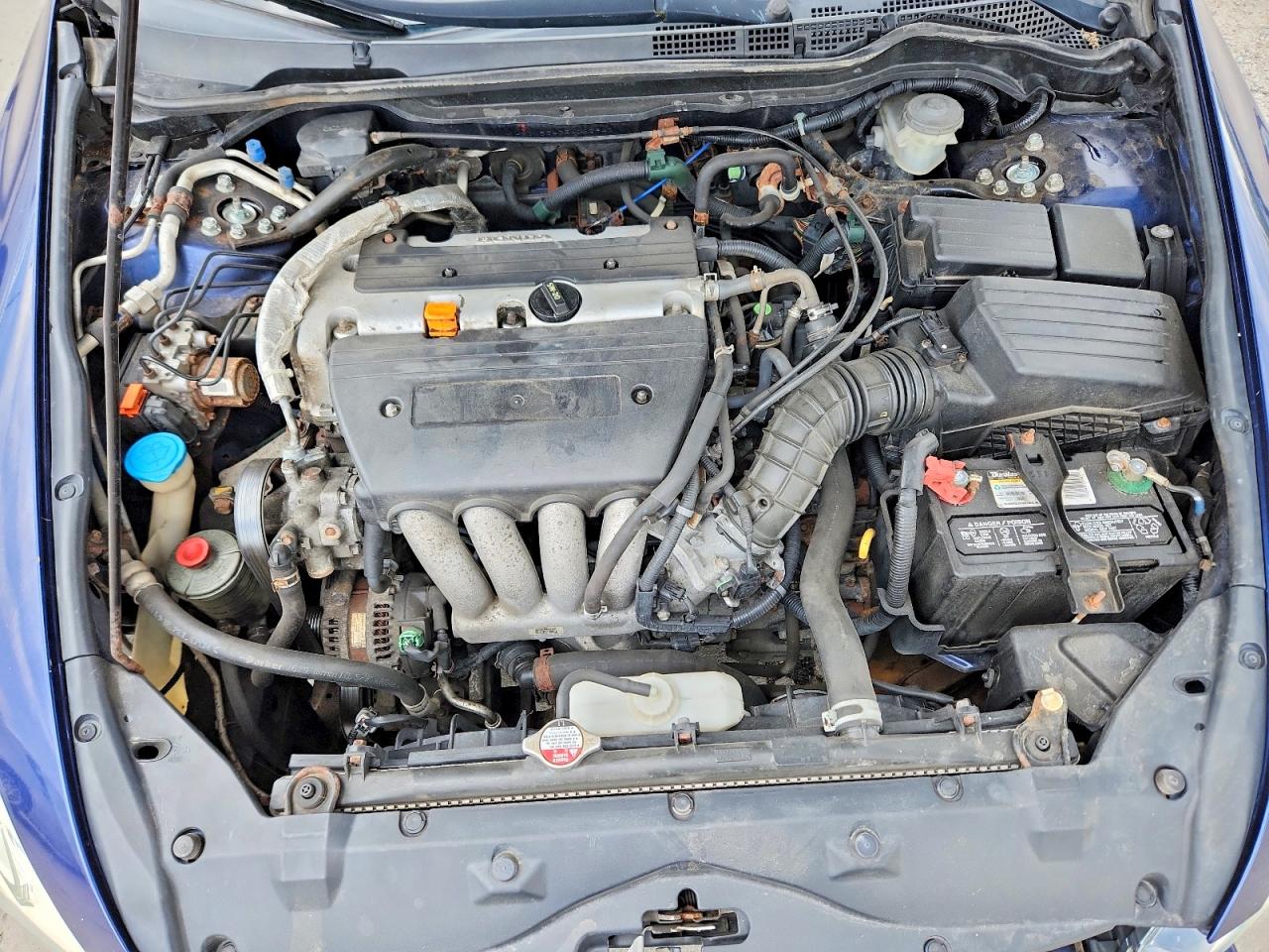 2005 Honda Accord Lx Blue vin: 1HGCM56435A022943
