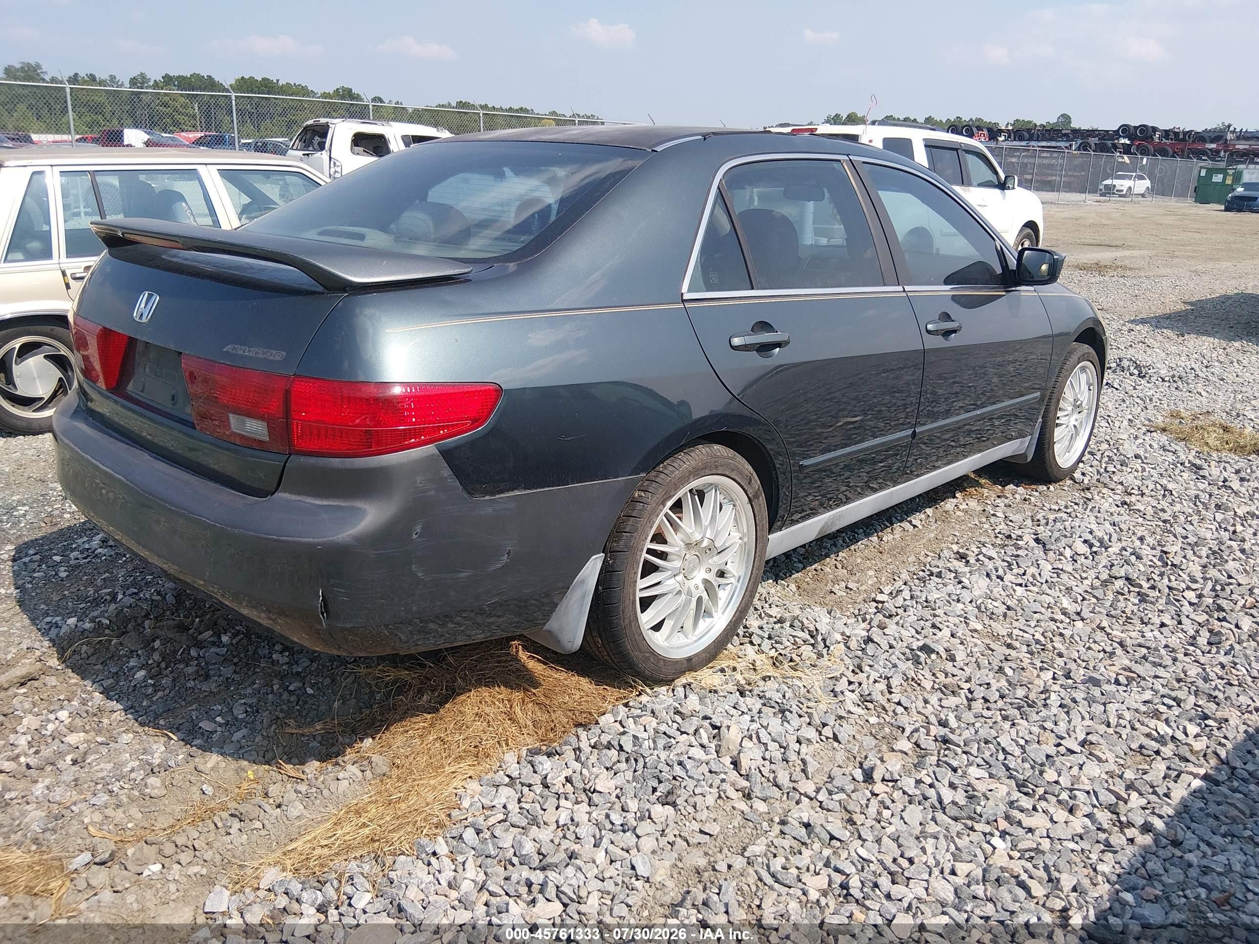 2005 Honda Accord 2.4 Lx Green vin: 1HGCM56435A071320
