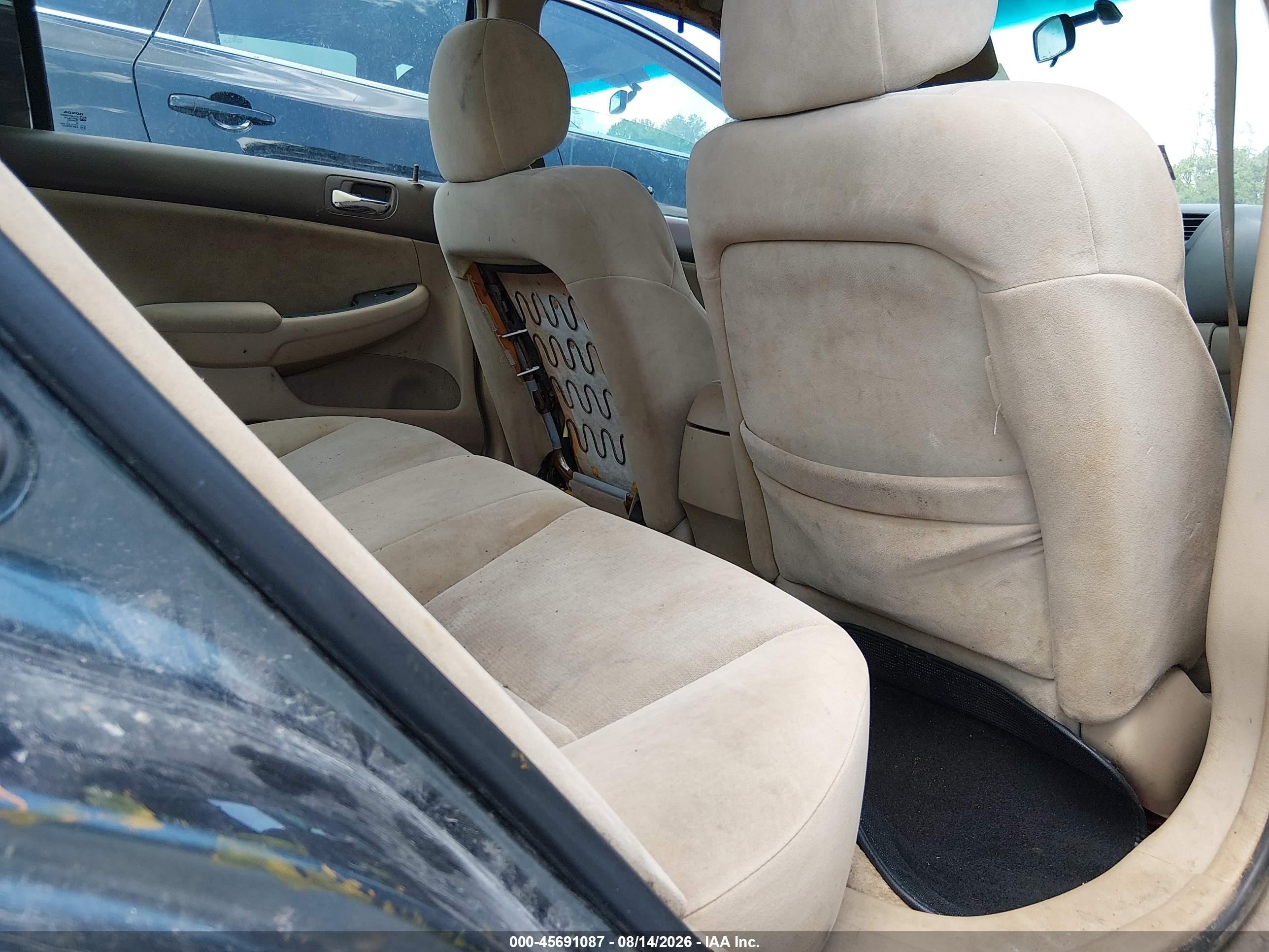 2005 Honda Accord 2.4 Lx Серый vin: 1HGCM56435A085654