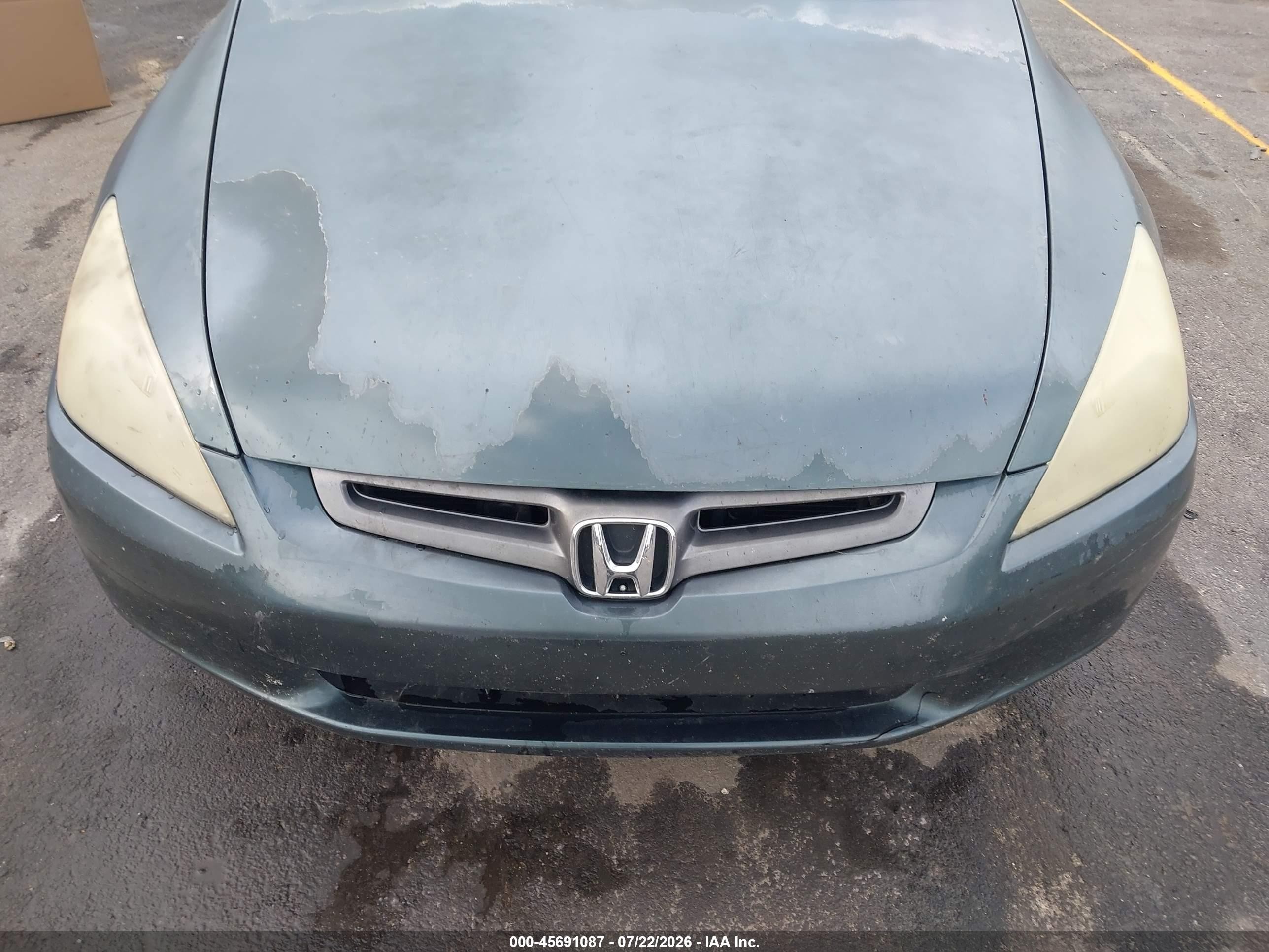 2005 Honda Accord 2.4 Lx Серый vin: 1HGCM56435A085654