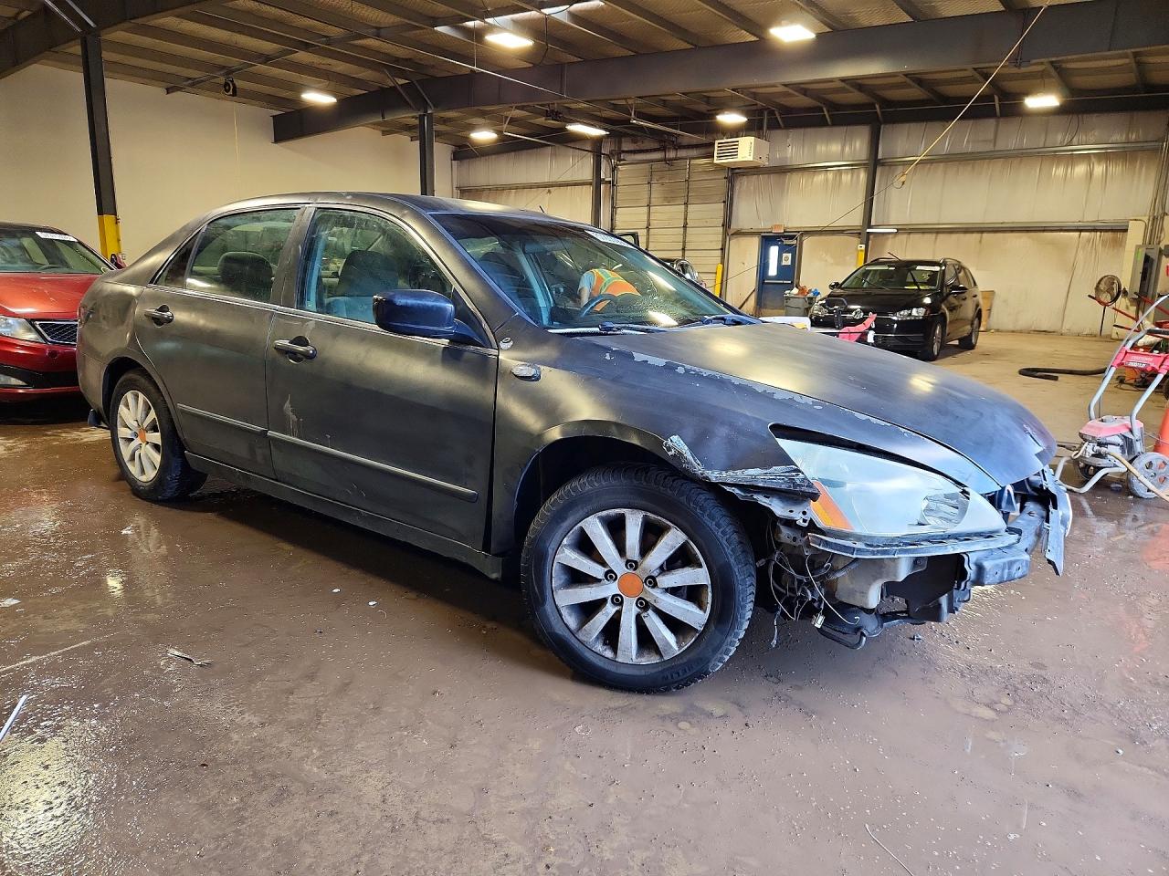 2005 Honda Accord Lx Gray vin: 1HGCM56435A100105
