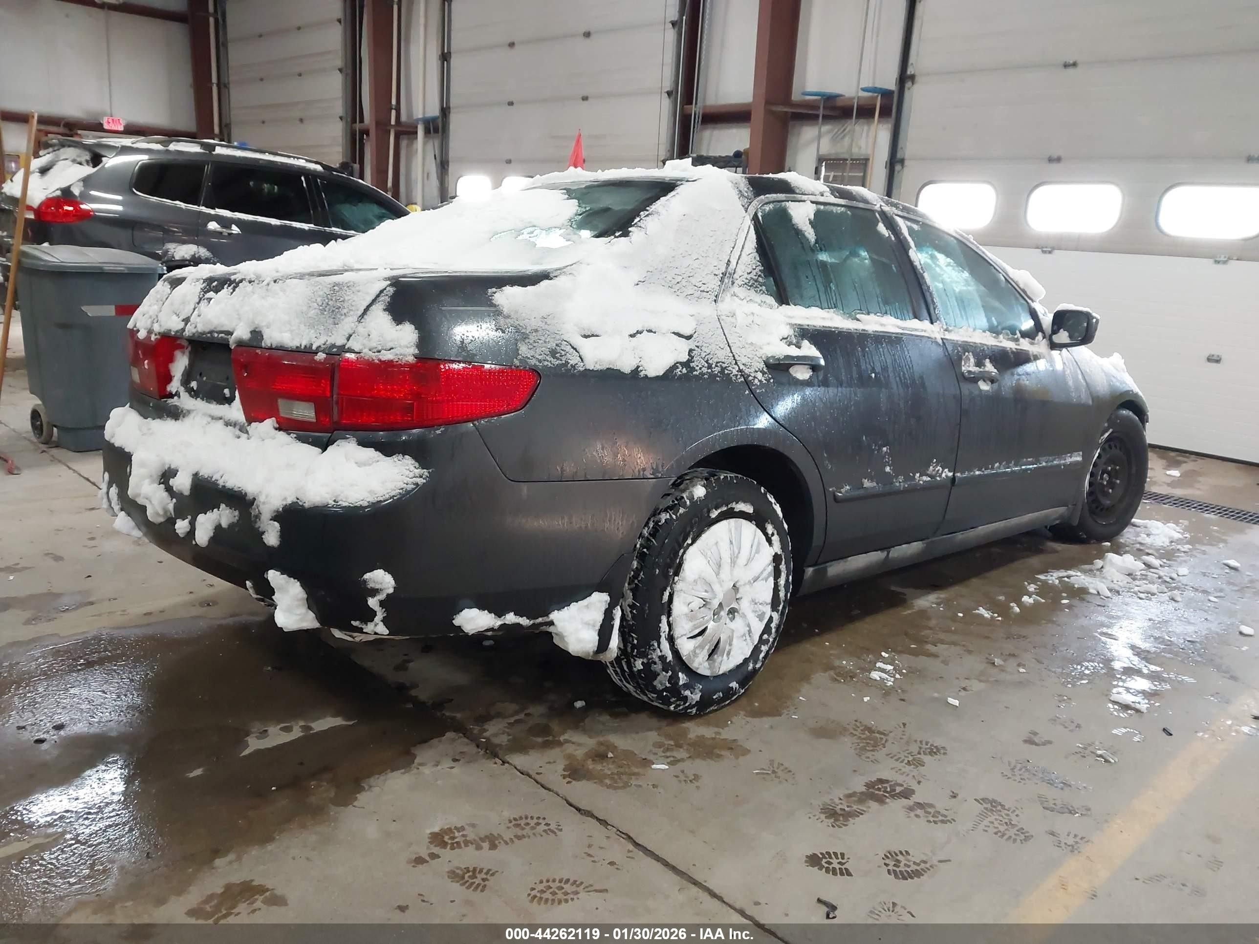 2005 Honda Accord 2.4 Lx Blue vin: 1HGCM56435A115090