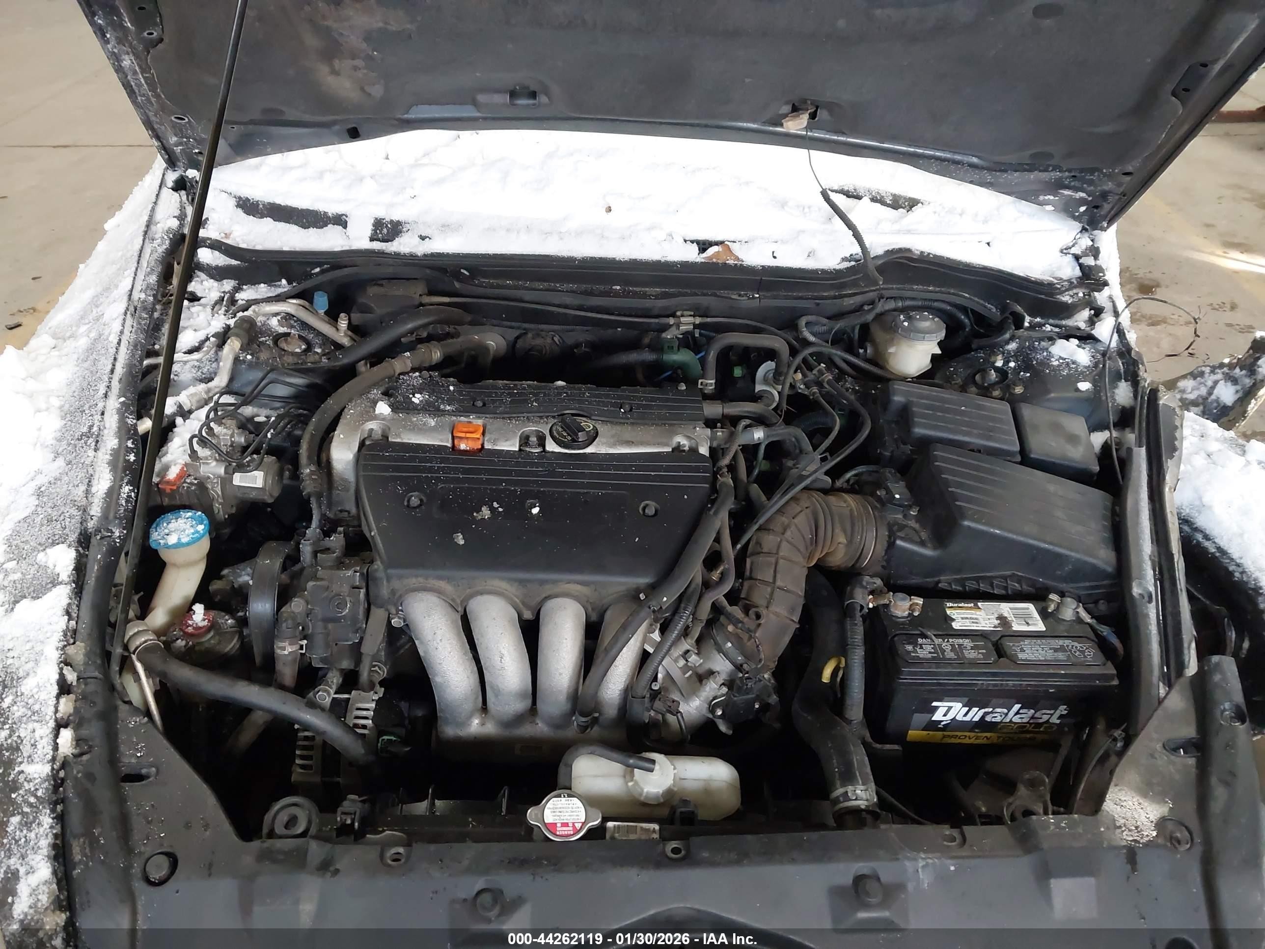 2005 Honda Accord 2.4 Lx Blue vin: 1HGCM56435A115090