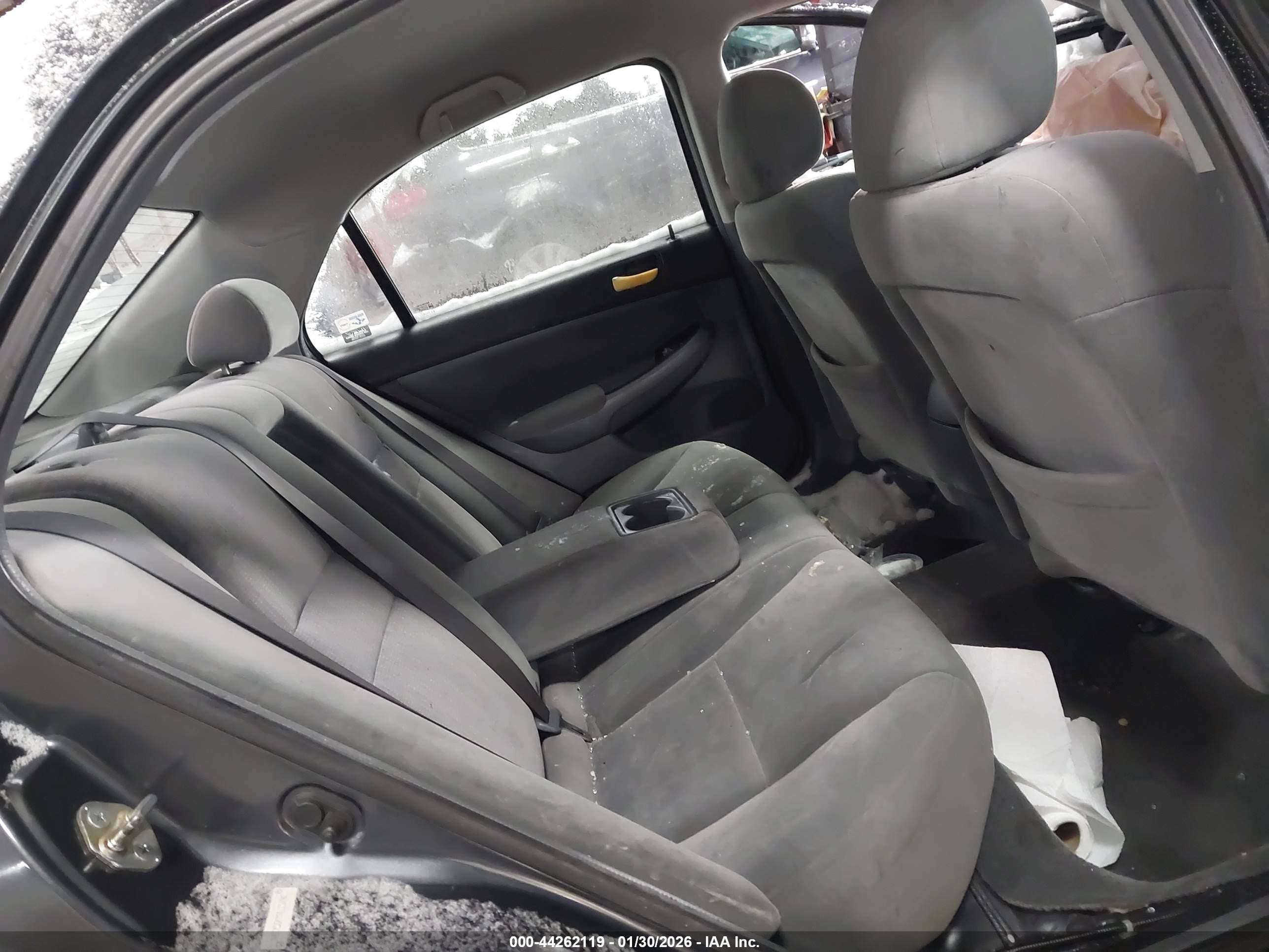 2005 Honda Accord 2.4 Lx Blue vin: 1HGCM56435A115090