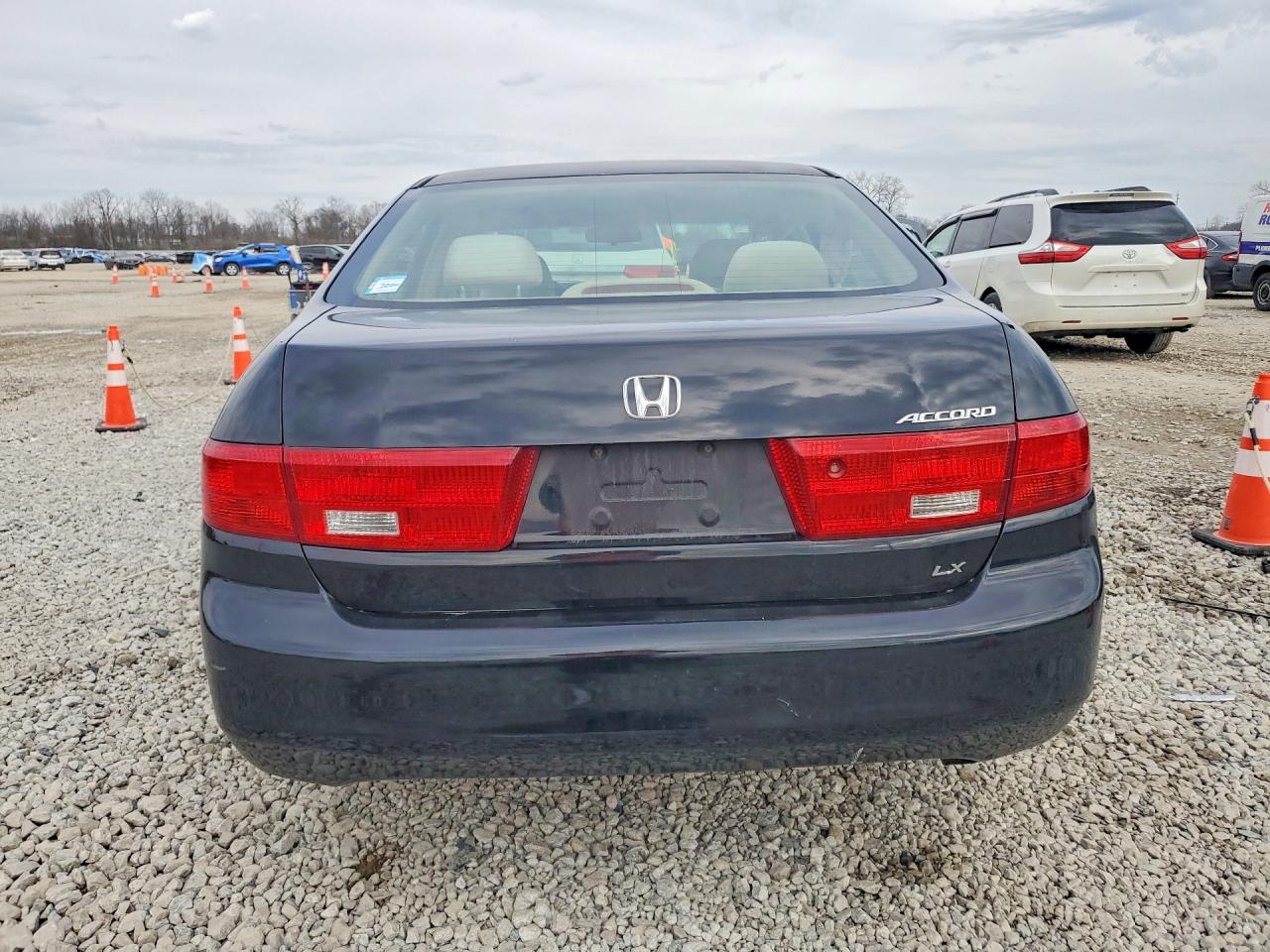 2005 Honda Accord Black vin: 1HGCM56435A120807