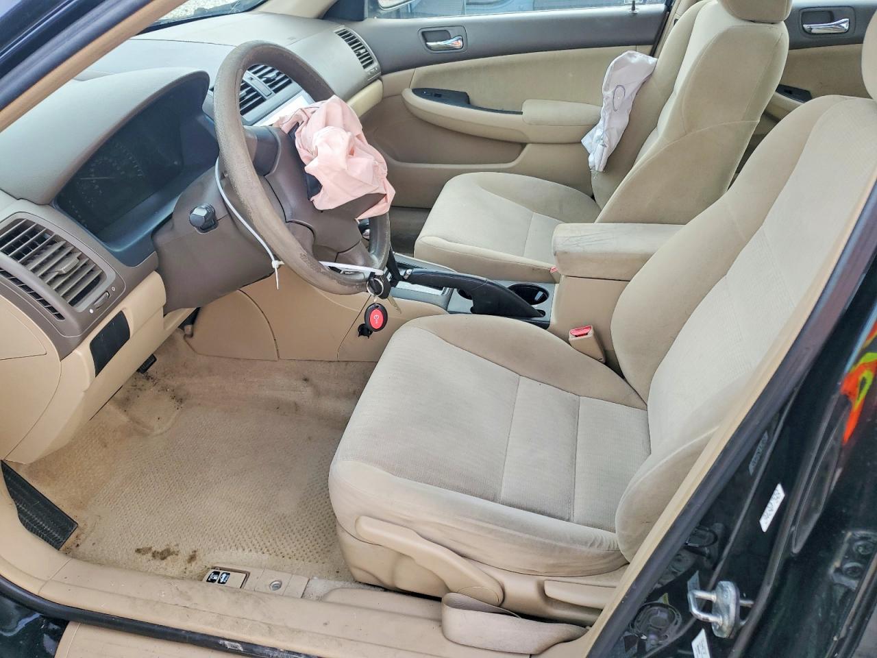 2005 Honda Accord Black vin: 1HGCM56435A120807
