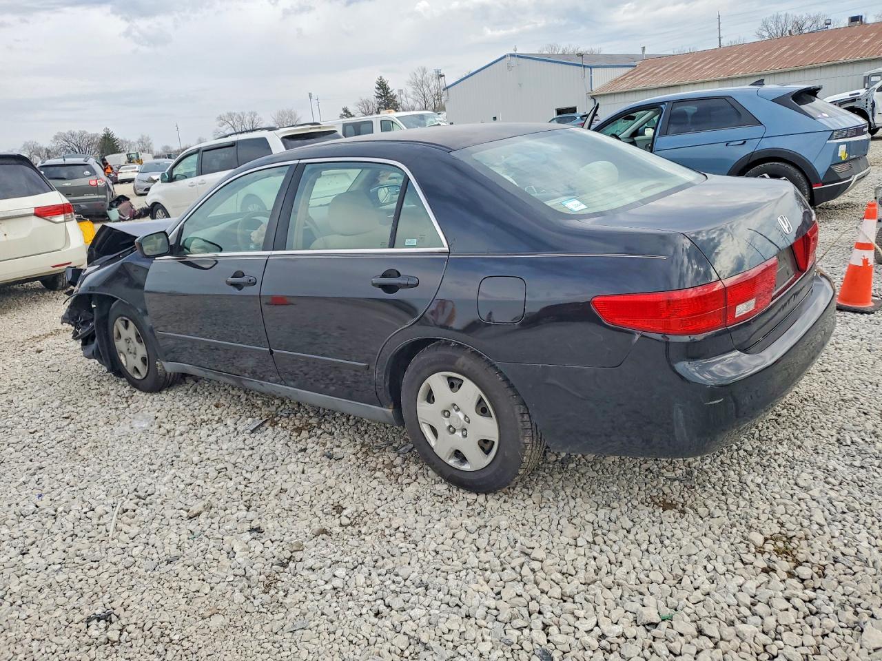 2005 Honda Accord Black vin: 1HGCM56435A120807