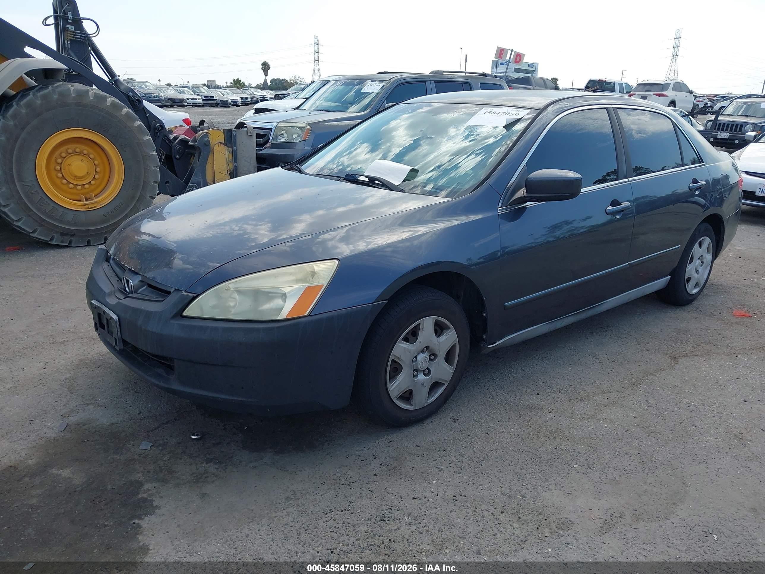 2005 Honda Accord 2.4 Lx Gray vin: 1HGCM56435A158893