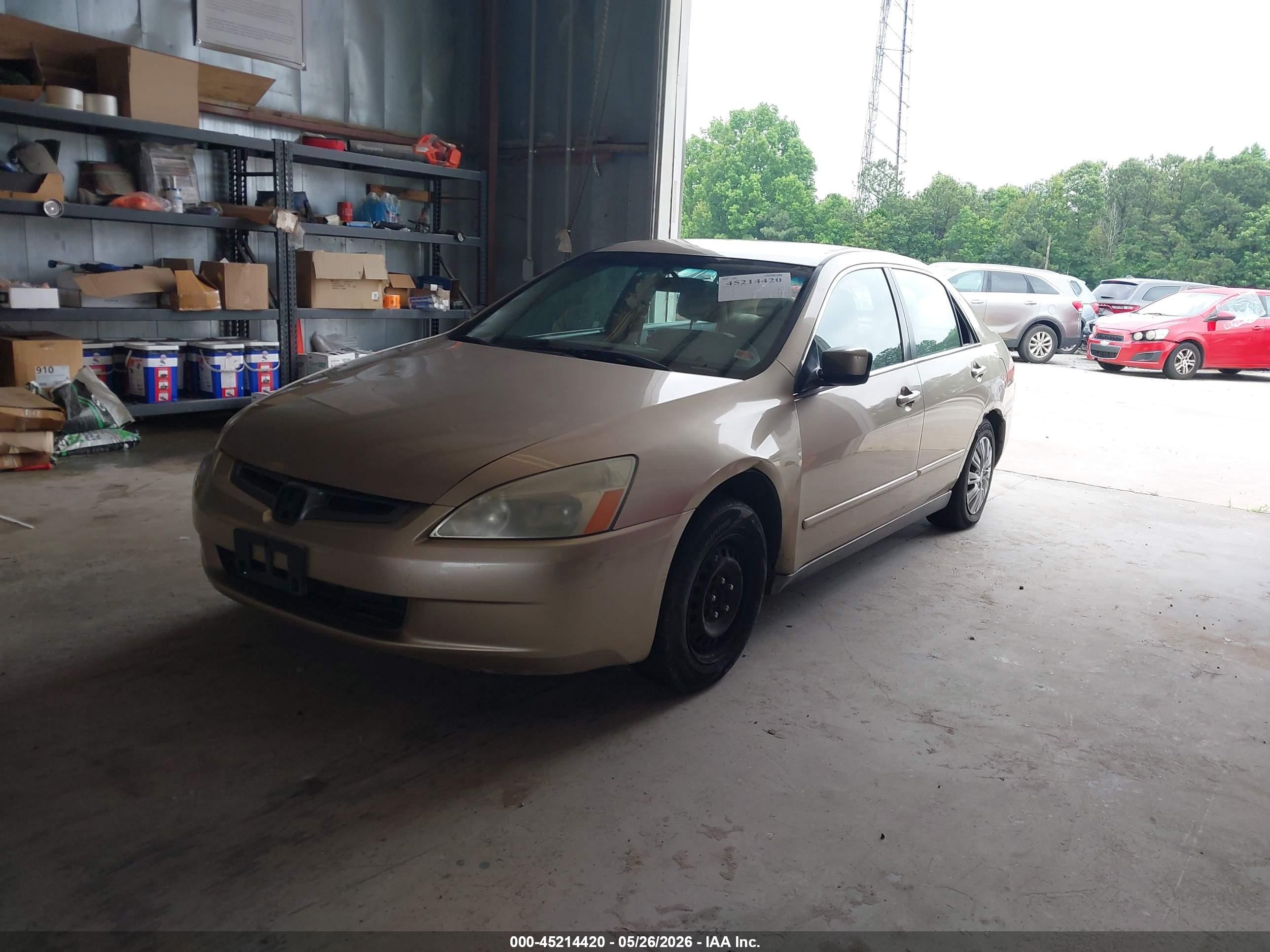 2005 Honda Accord 2.4 Lx Gold vin: 1HGCM56435A164676