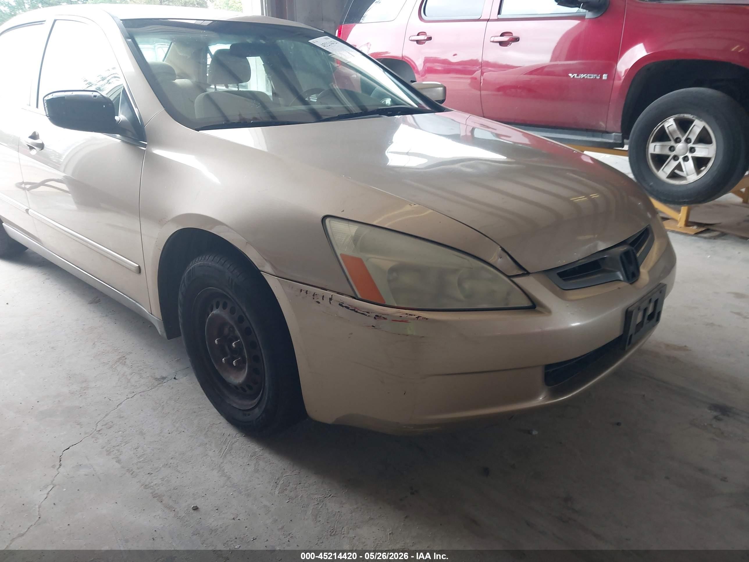 2005 Honda Accord 2.4 Lx Gold vin: 1HGCM56435A164676