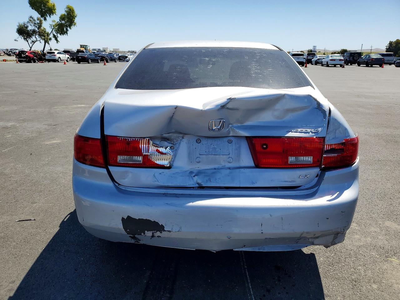 2005 Honda Accord Ex-l-v6 Серебряный vin: 1HGCM56435A178786