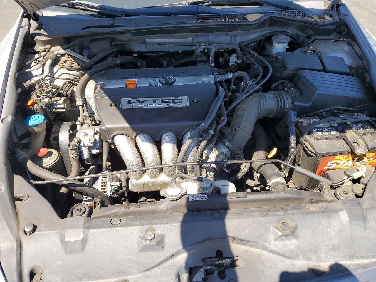 2005 Honda Accord Ex-l-v6 Серебряный vin: 1HGCM56435A178786