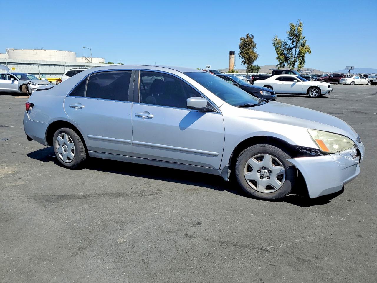 2005 Honda Accord Ex-l-v6 Серебряный vin: 1HGCM56435A178786