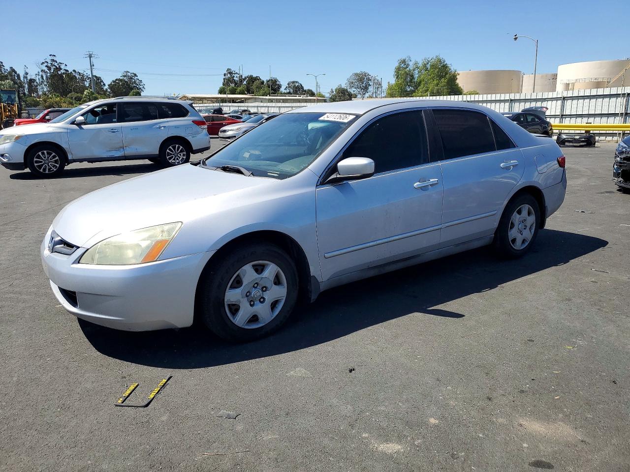 2005 Honda Accord Ex-l-v6 Серебряный vin: 1HGCM56435A178786