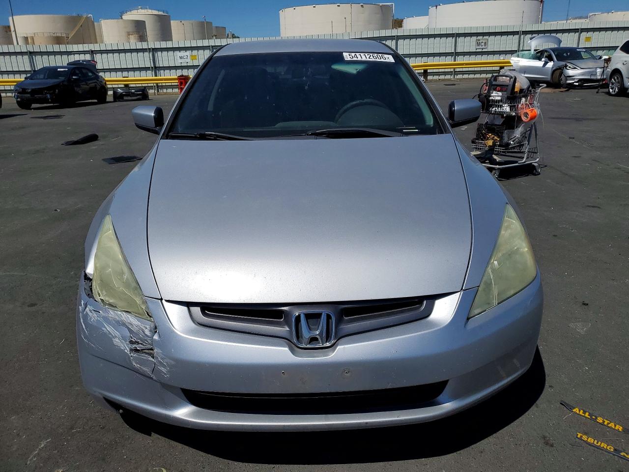 2005 Honda Accord Ex-l-v6 Серебряный vin: 1HGCM56435A178786