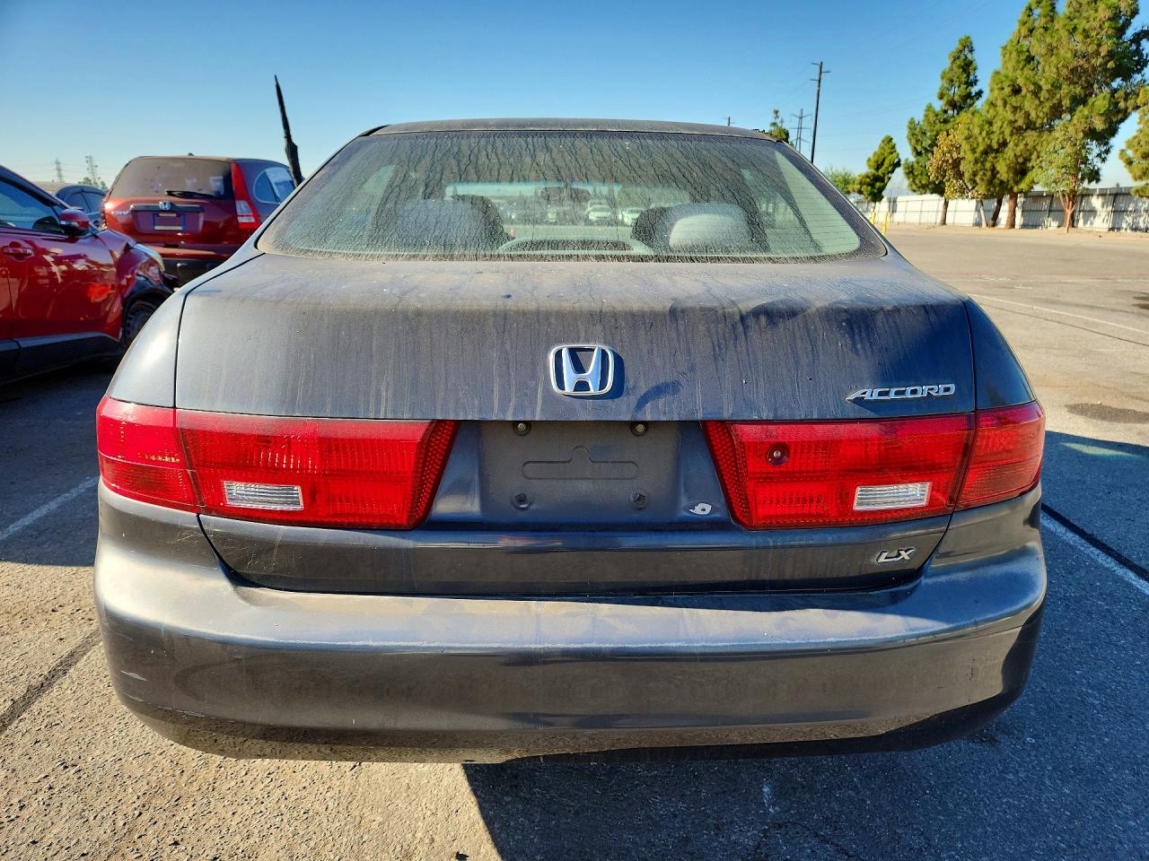 2005 Honda Accord Lx Blue vin: 1HGCM56435A193496