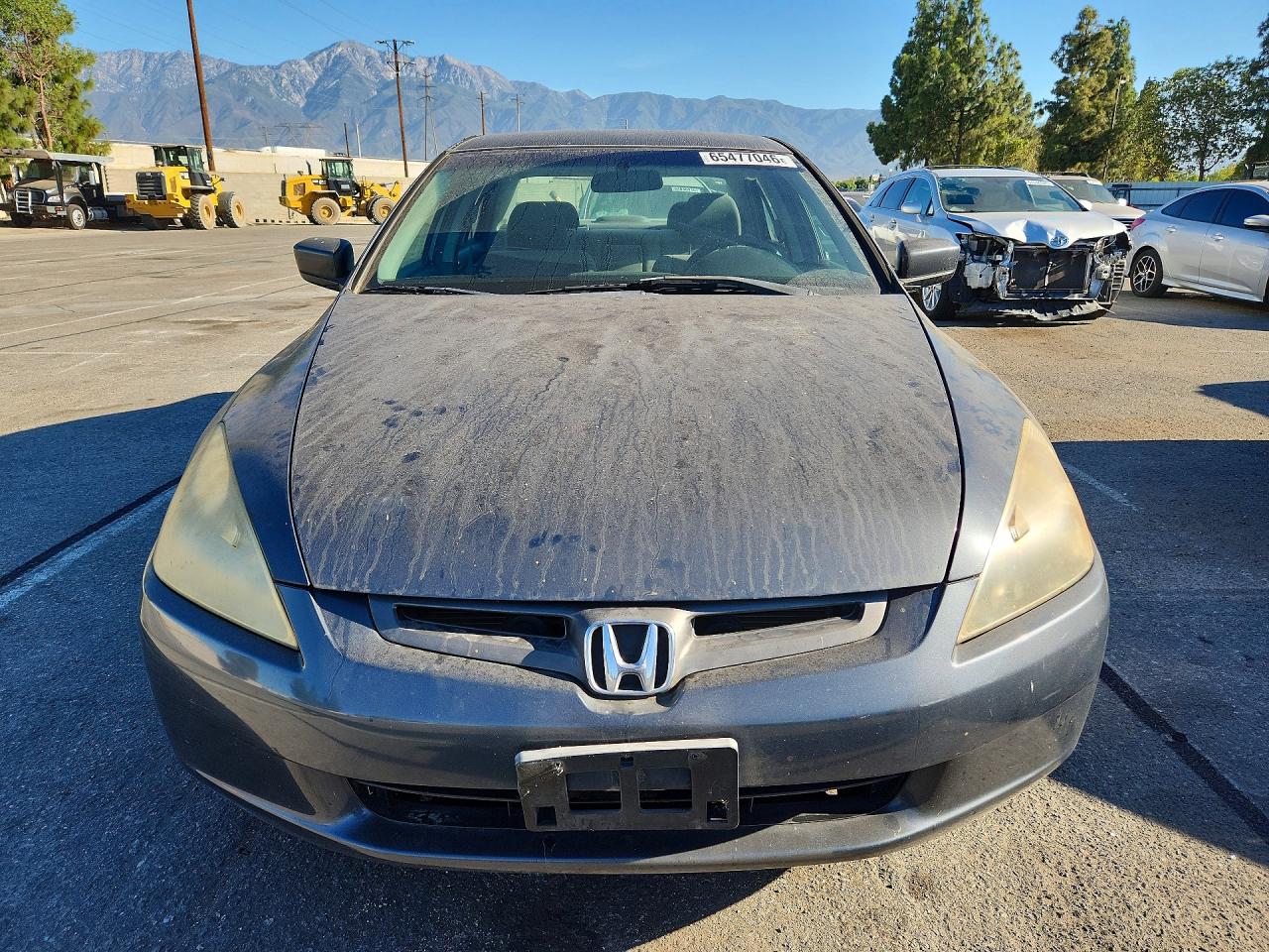 2005 Honda Accord Lx Blue vin: 1HGCM56435A193496