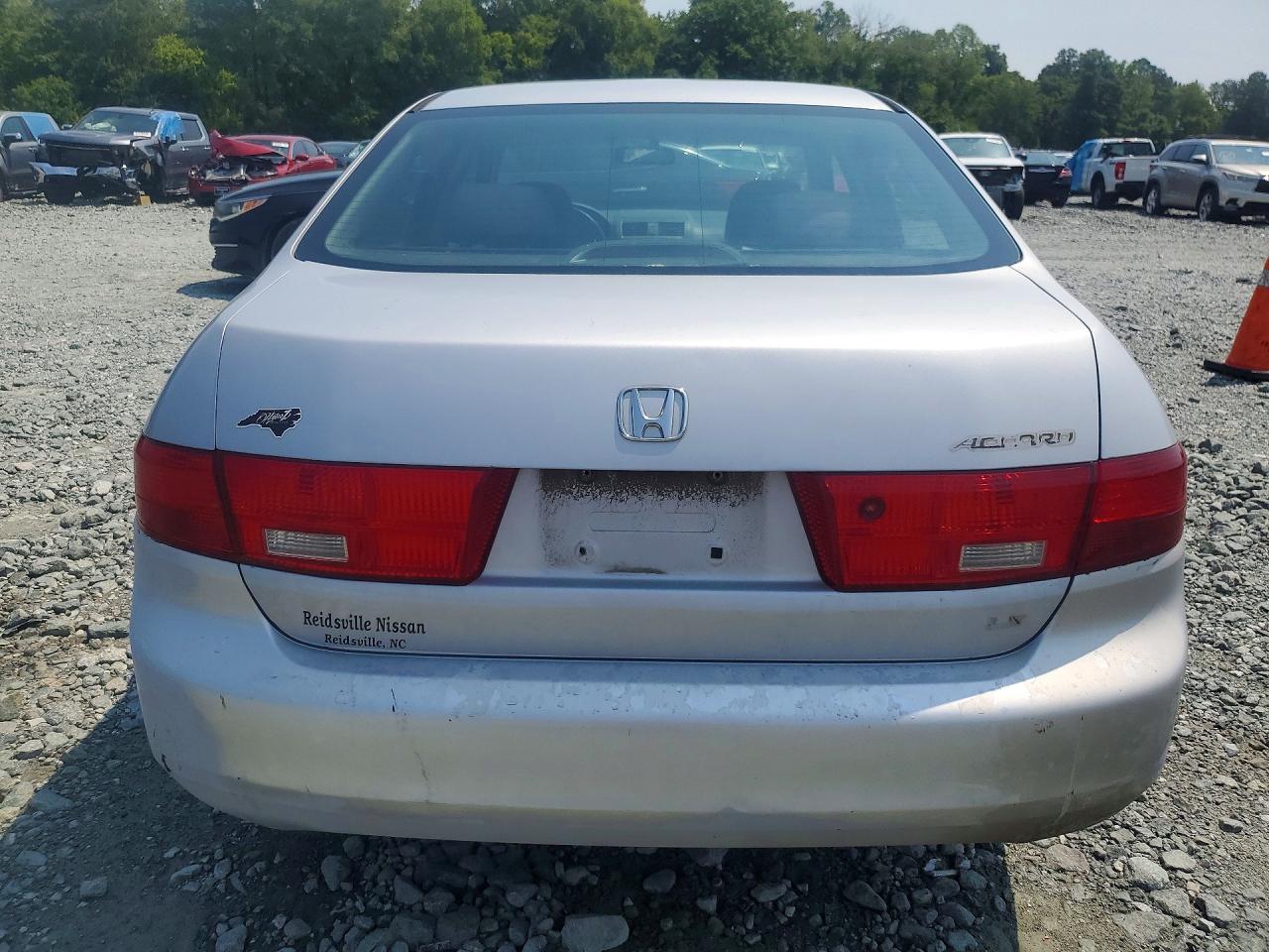 2005 Honda Accord Lx Silver vin: 1HGCM56435A194597